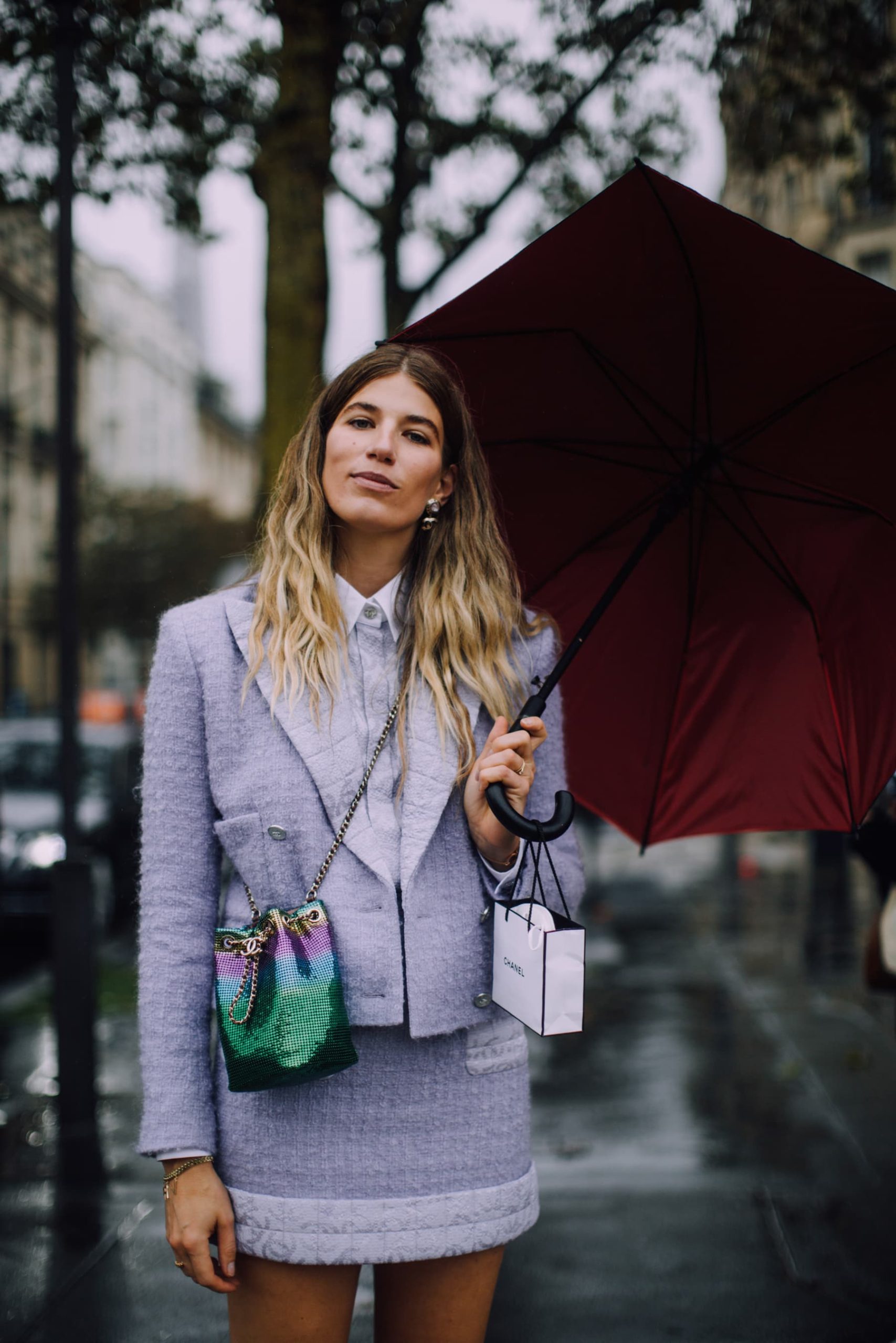 Paris Street Style SPRING 2022 fashion show