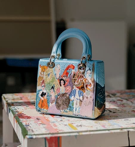 Sixth Edition Of Dior Lady Art Handbags
