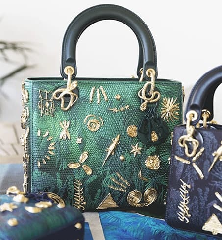 Sixth Edition Of Dior Lady Art Handbags