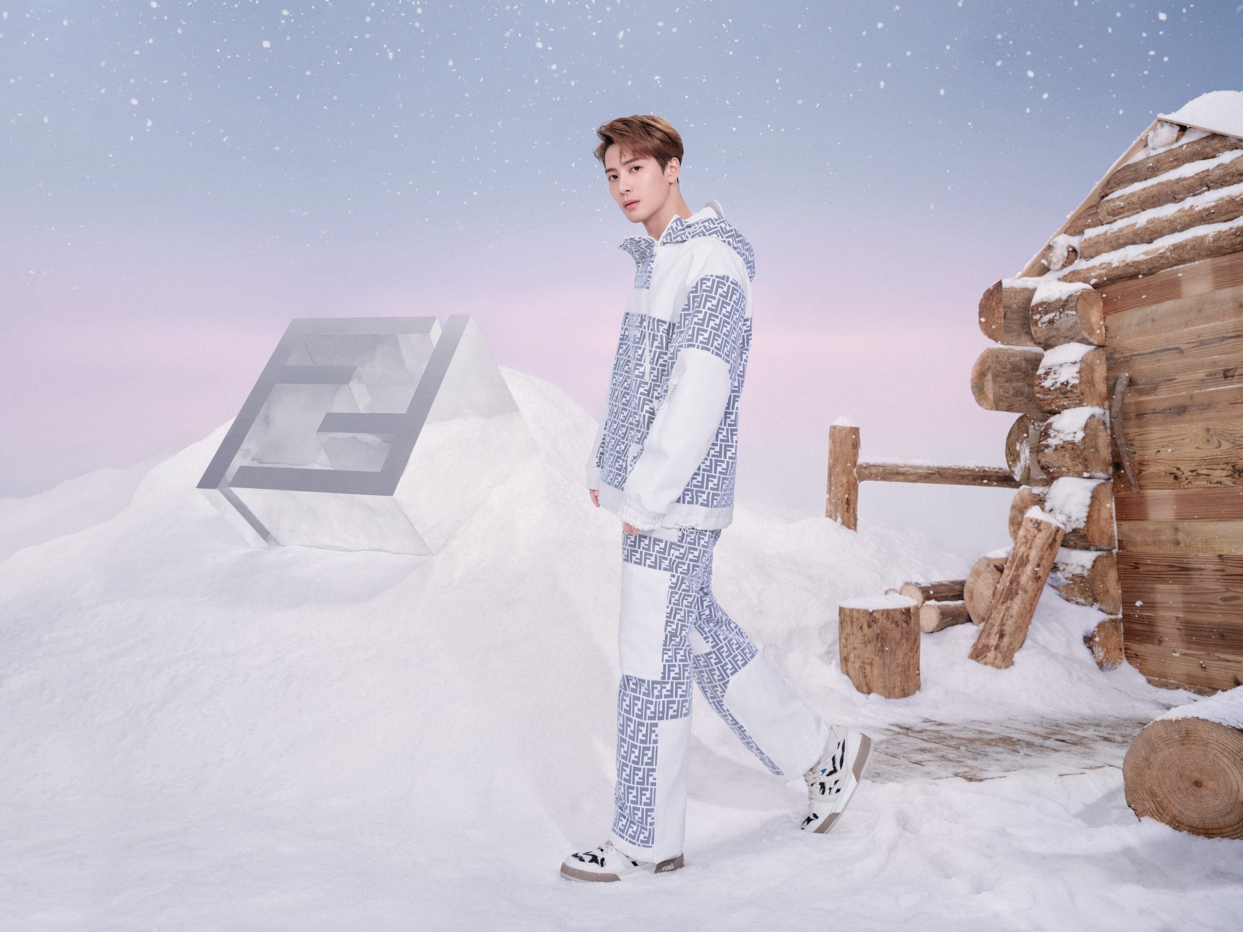 Fendi Winter Sports Collection 2022 Ad Campaign