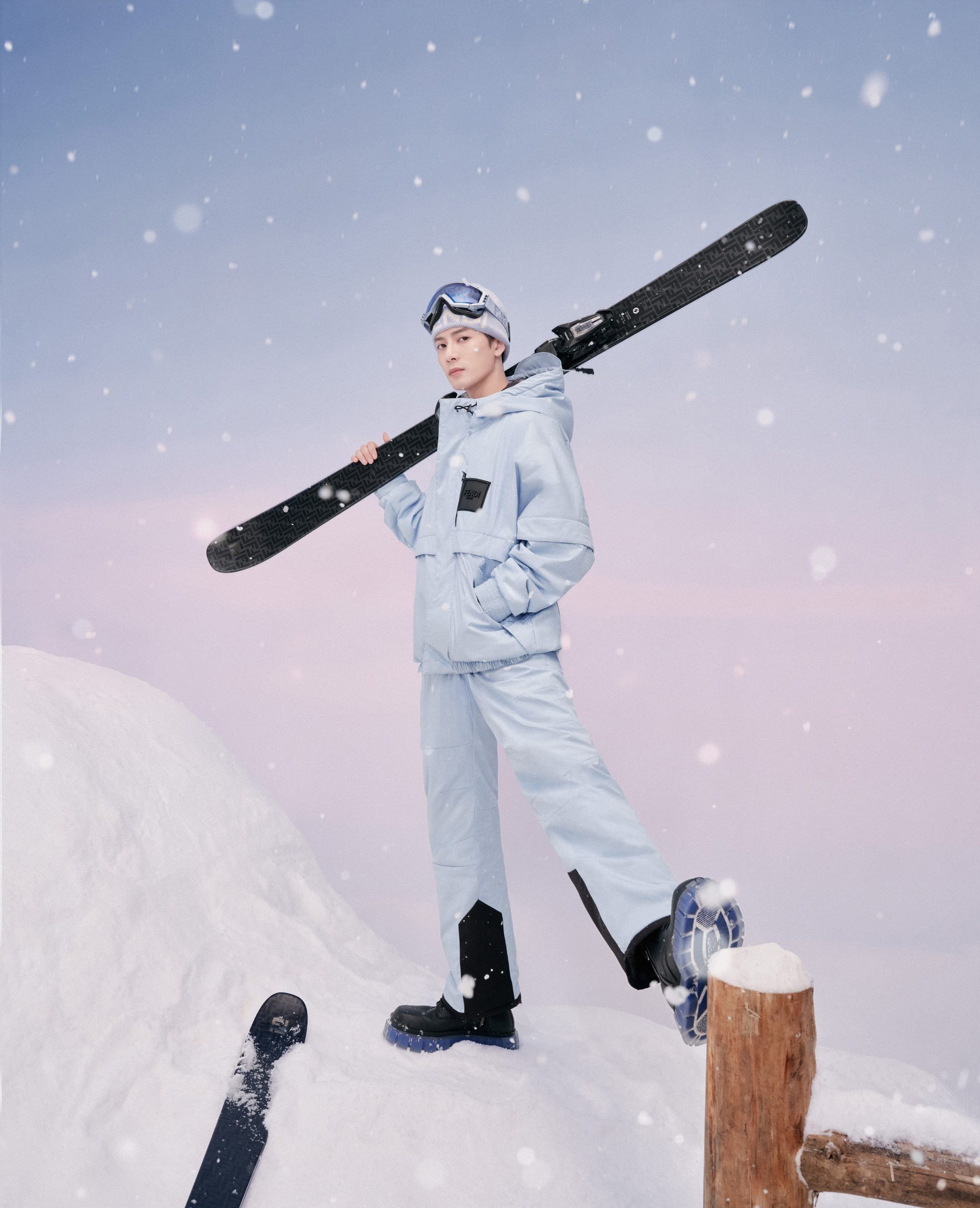 Fendi takes to the slopes with skiwear debut