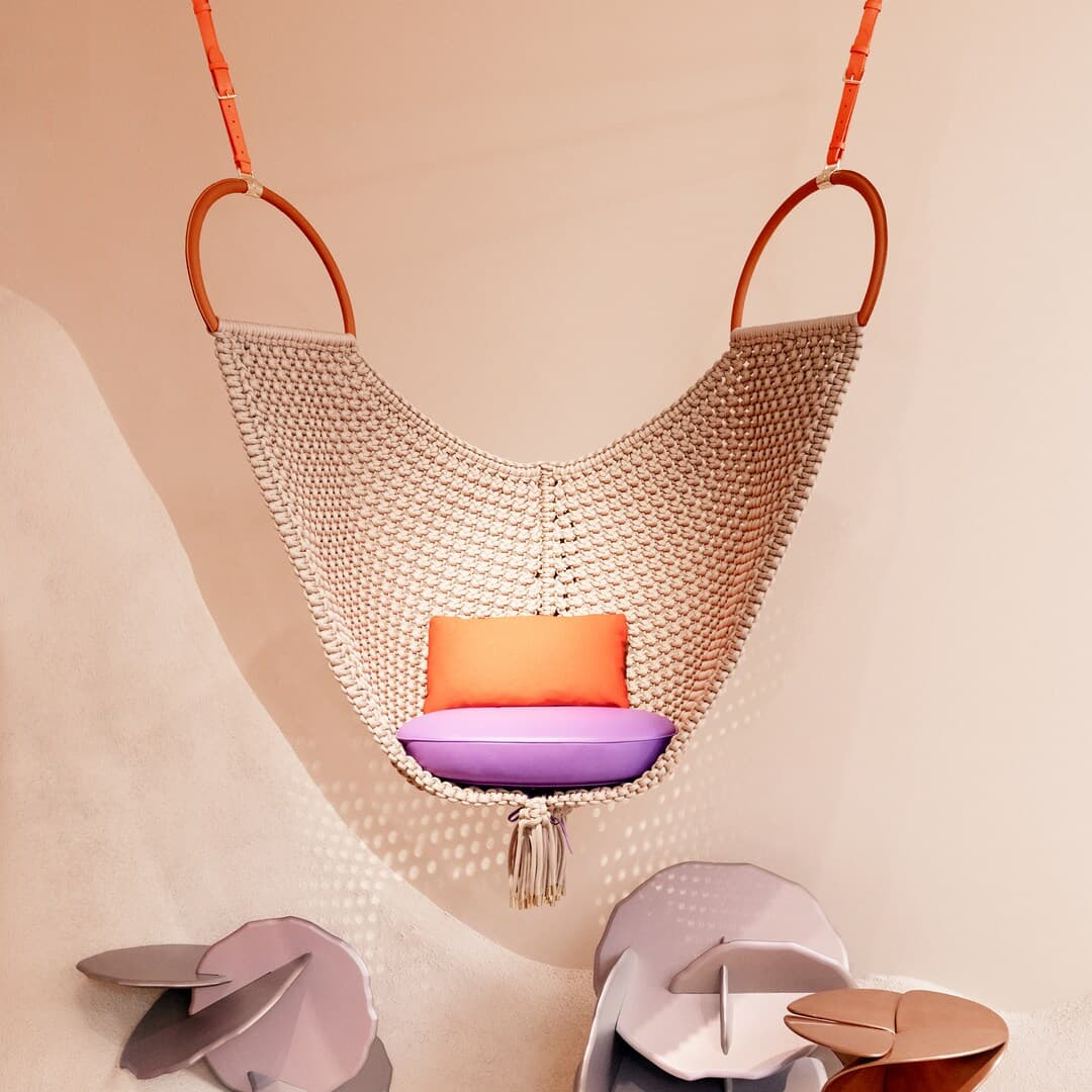 The Objets Nomades Swing Chair