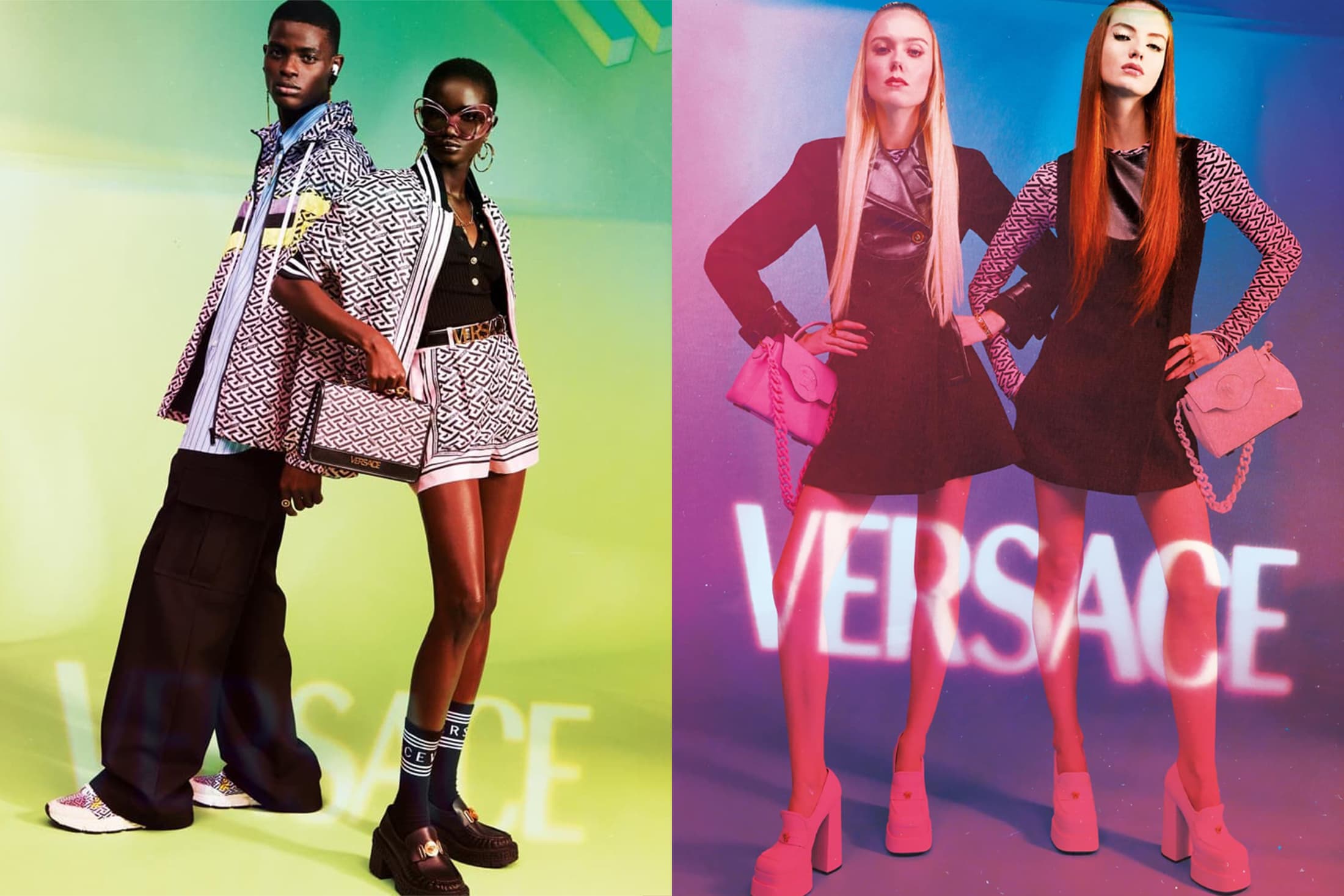 Versace Resort 2022 Ad Campaign | The Impression
