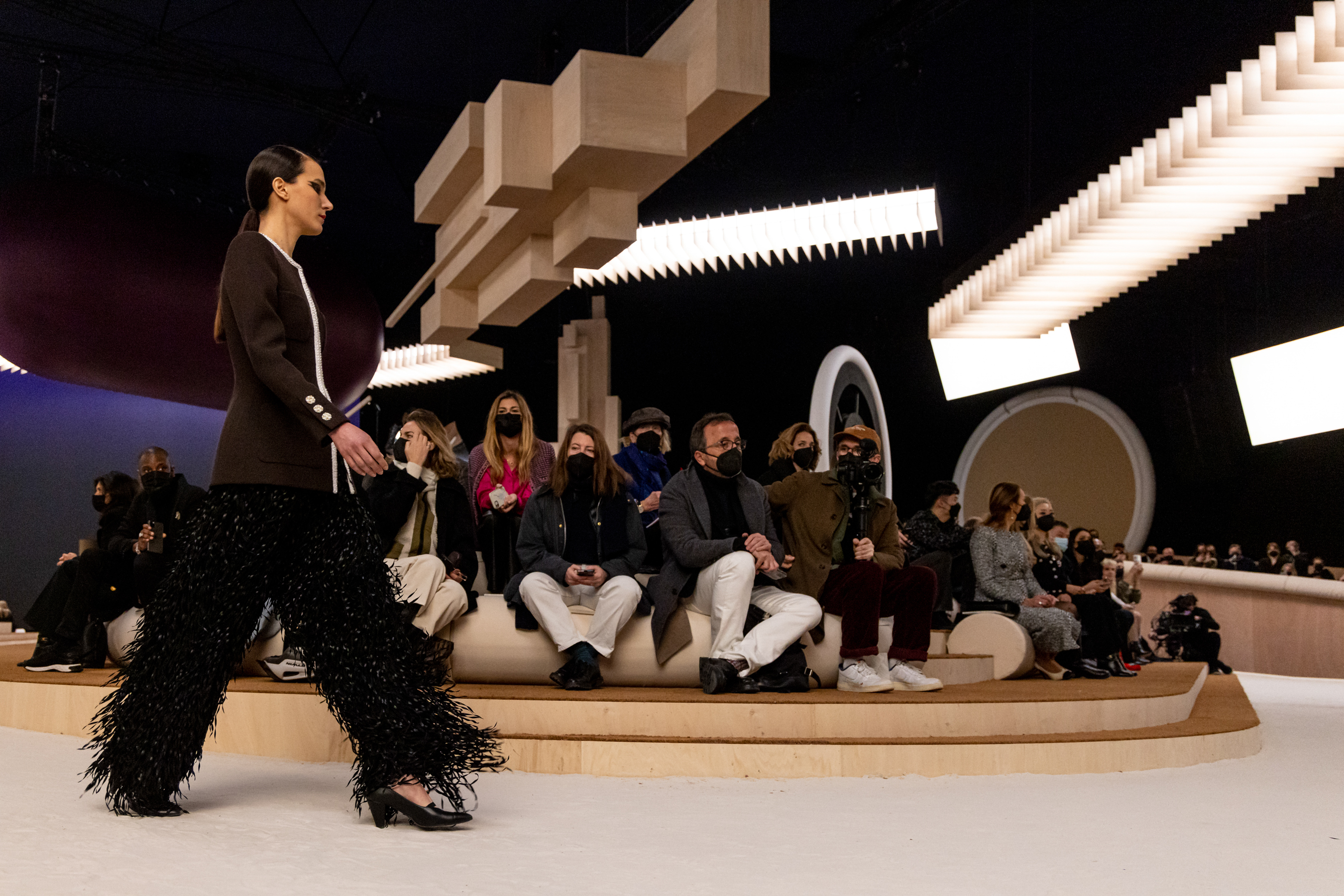 Chanel Spring 2022 Couture Fashion Show Atmosphere Fashion Show