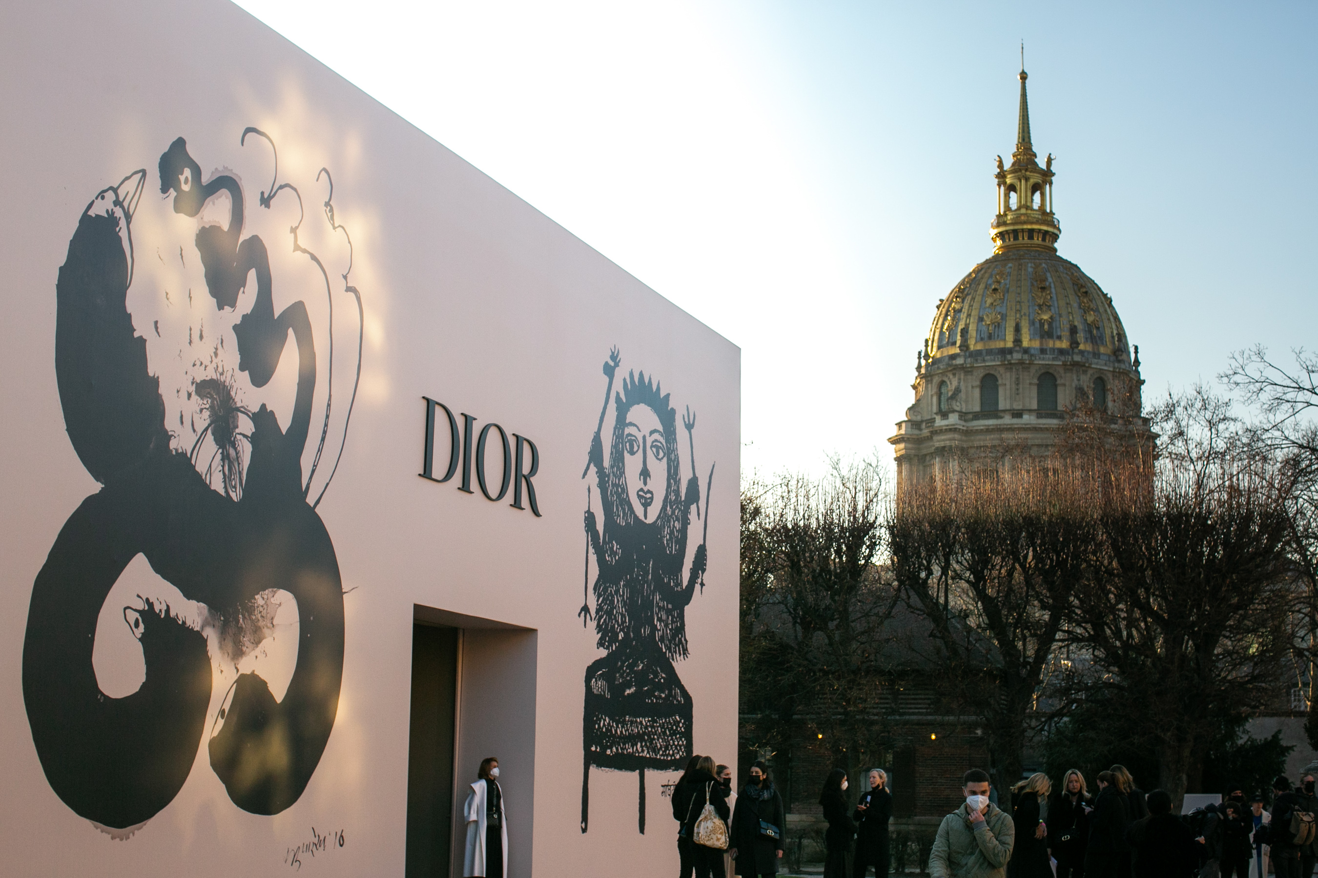 Christian Dior Spring 2022 Couture Fashion Show Atmosphere Fashion Show