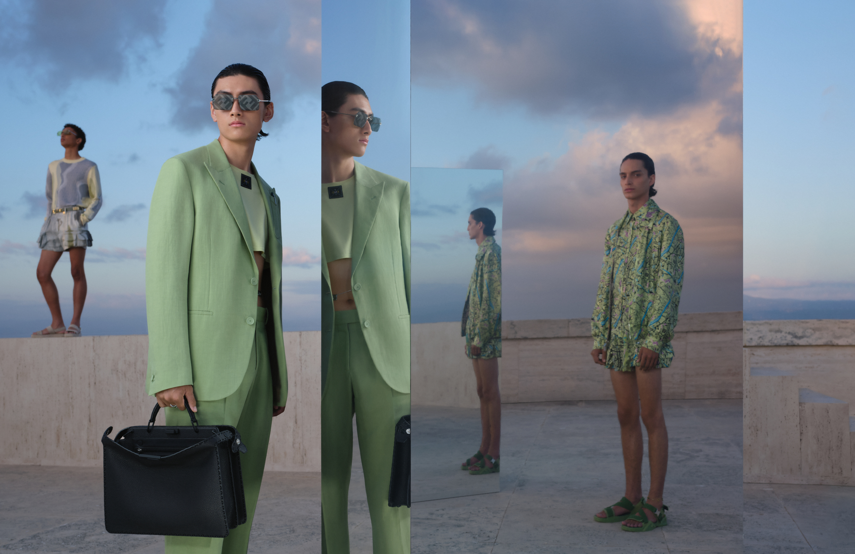 Fendi Mens Spring 2022 Ad Campaign