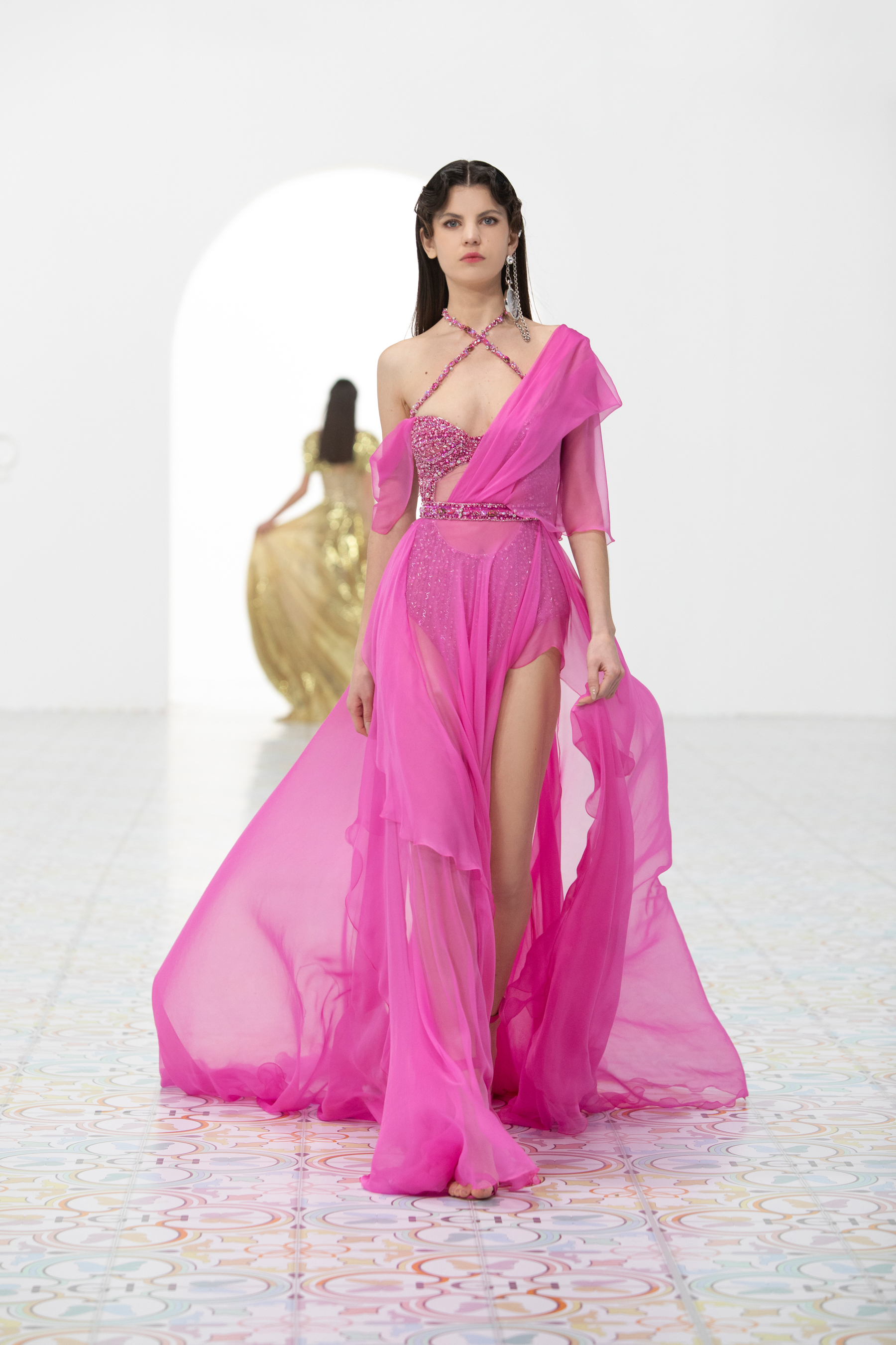 Georges Hobeika Spring 2022 Couture Fashion Show  Fashion Show