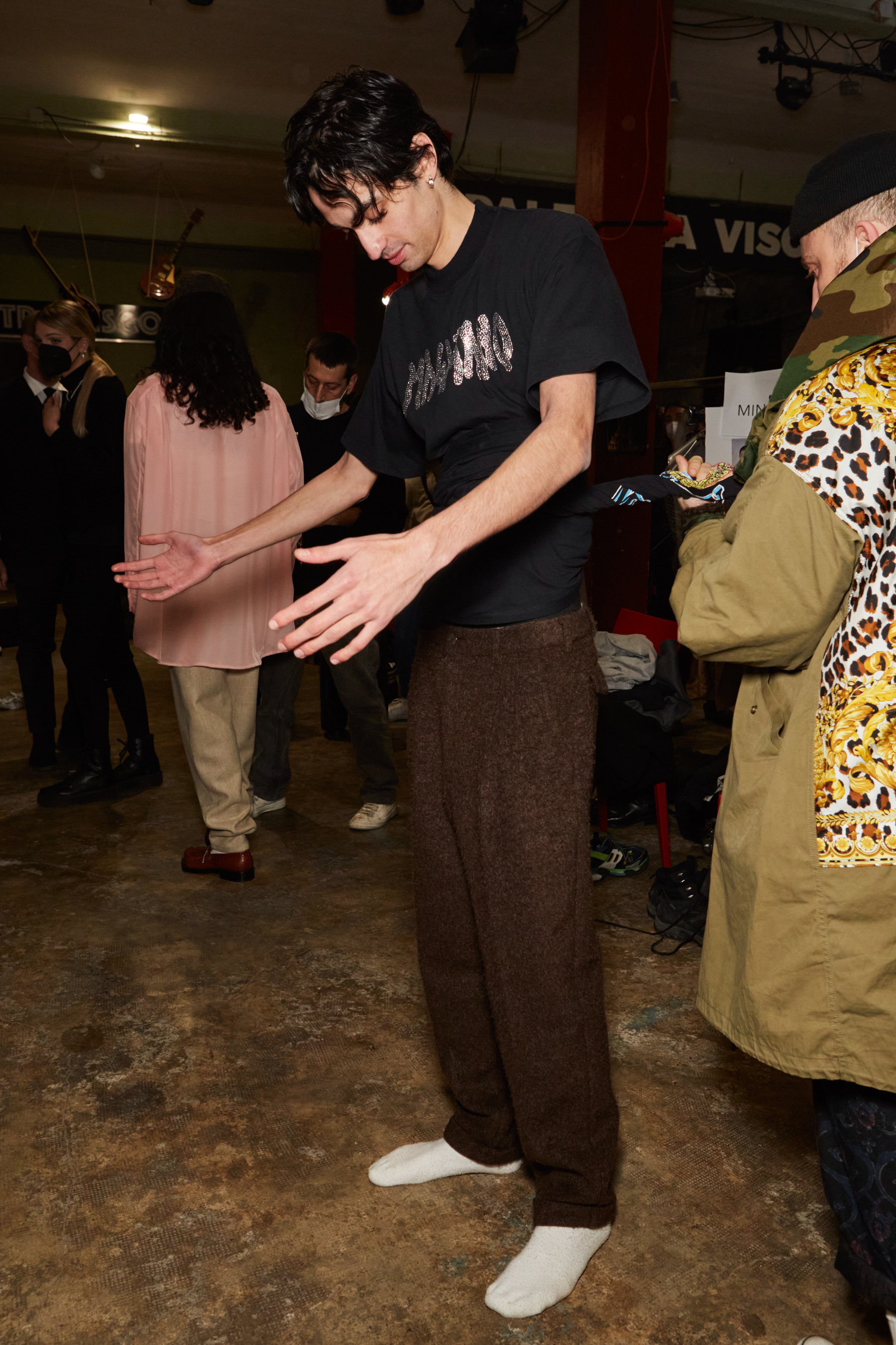 Magliano Fall 2022 Men’s Backstage Fashion Show