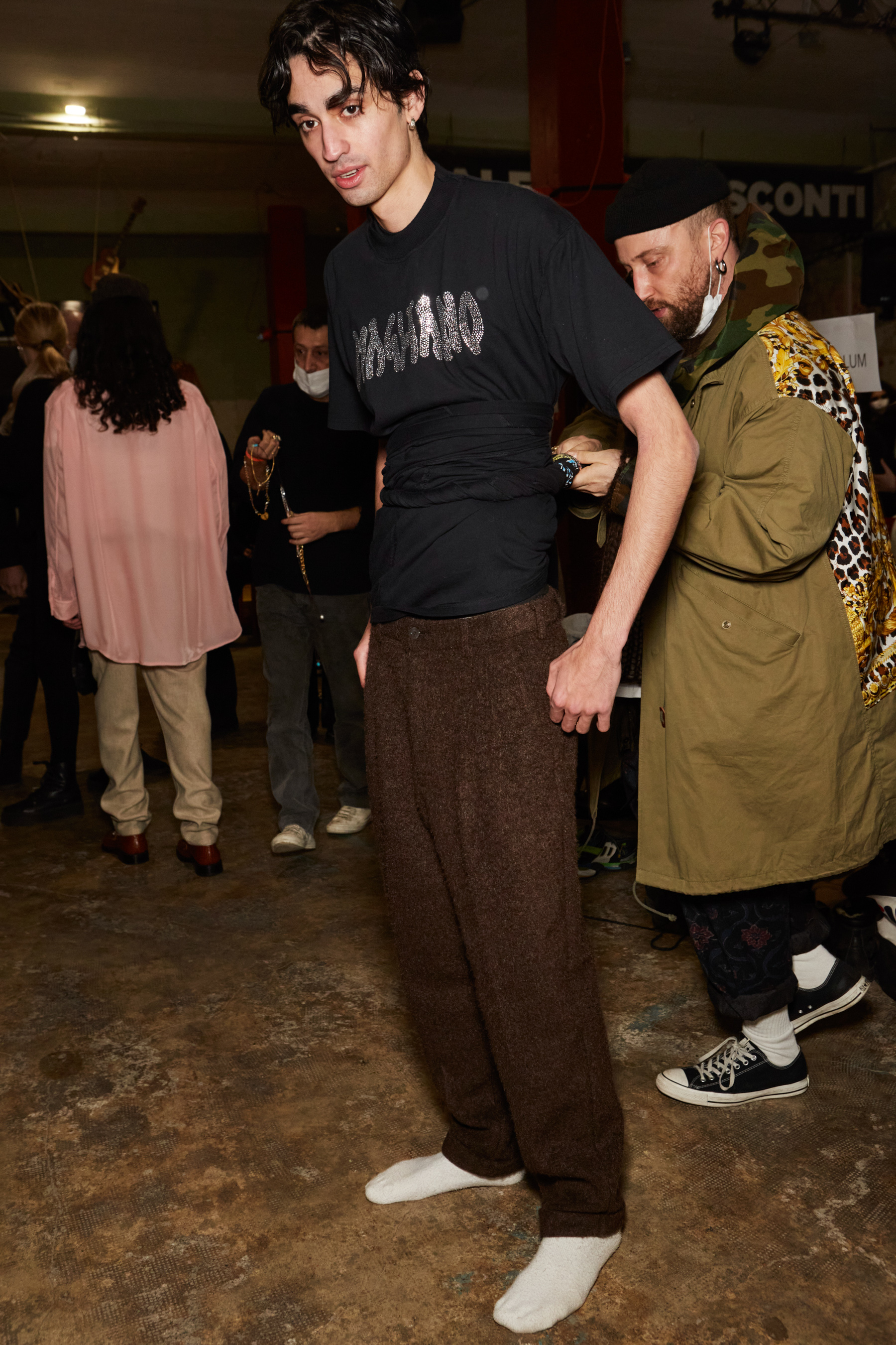 Magliano Fall 2022 Men’s Backstage Fashion Show