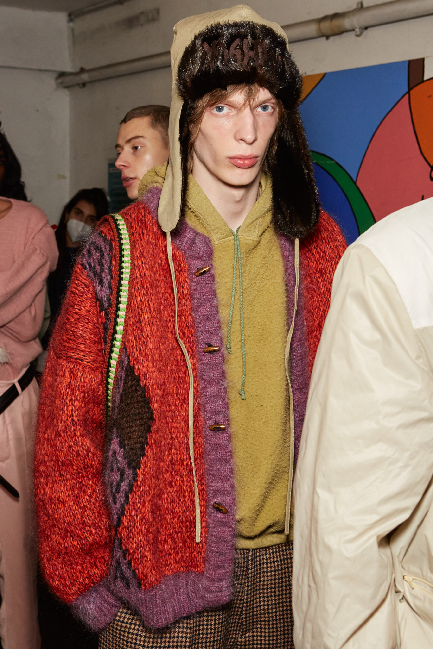 Magliano Fall 2022 Men’s Backstage Fashion Show