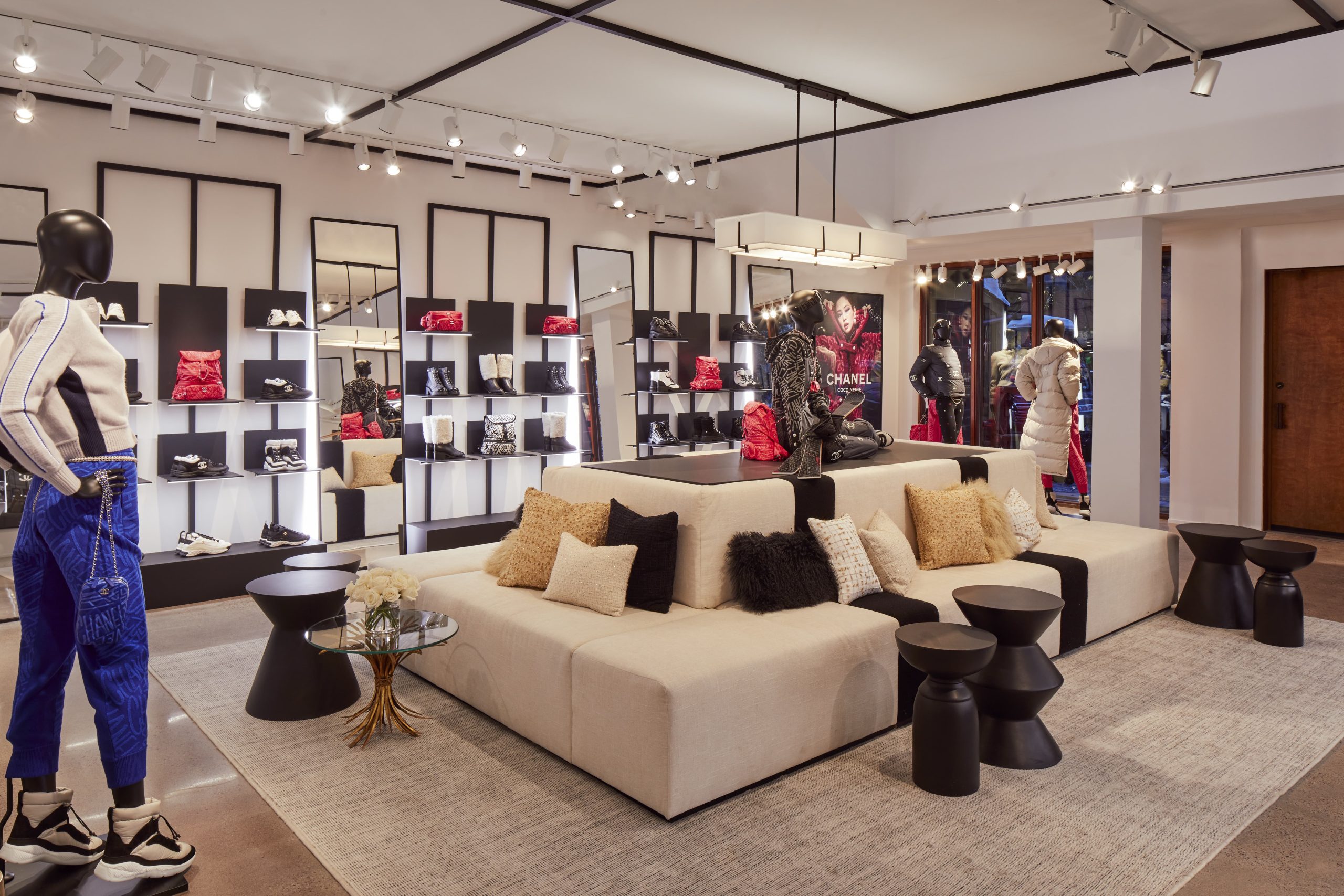 Chanel Hits the Slopes, Opening a Glittering New Pop-Up Store in Aspen