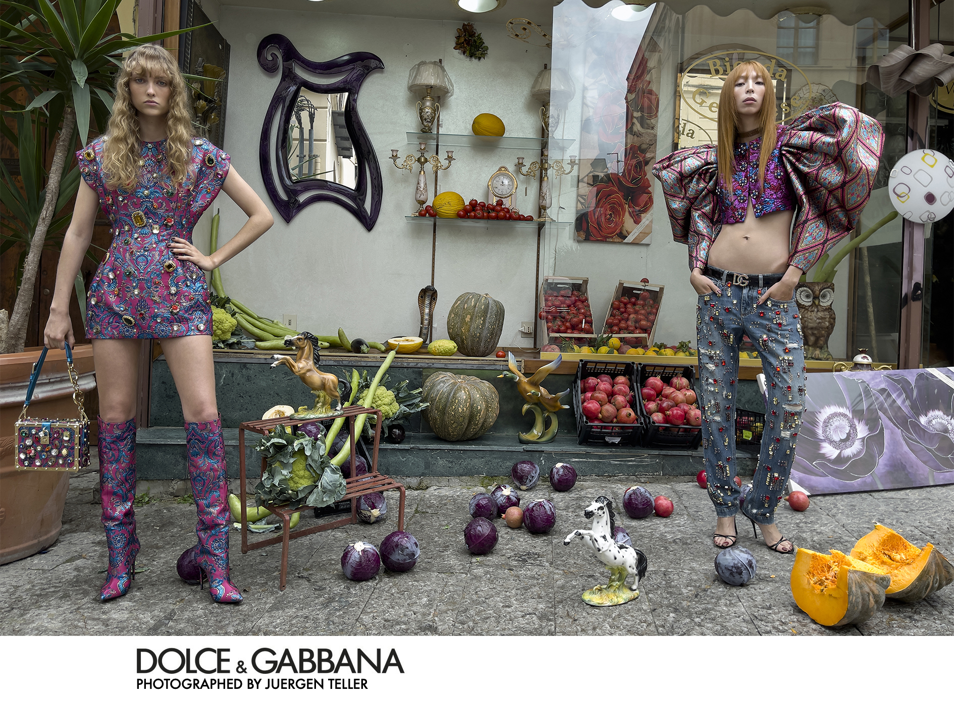 Dolce & Gabbana Spring 2022 Ad Campaign