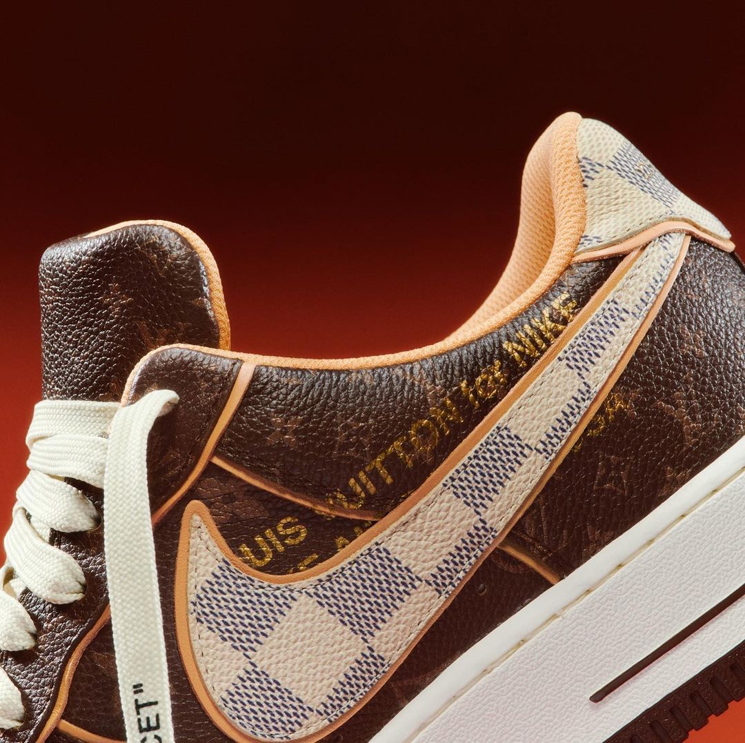 Virgil Abloh–Designed Louis Vuitton X Nike Sneakers