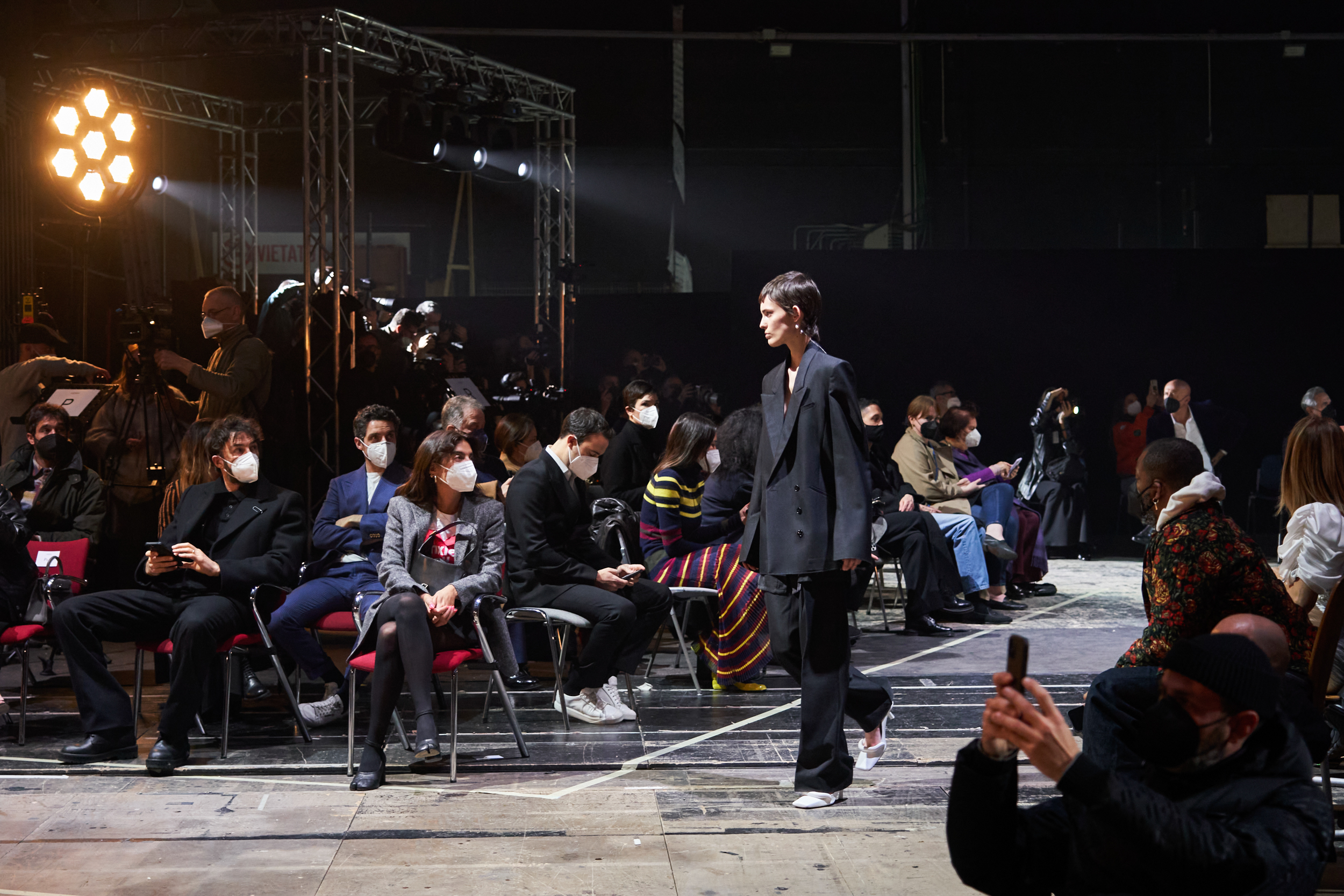 Capasa Milano Fall 2022 Fashion Show Atmosphere Fashion Show