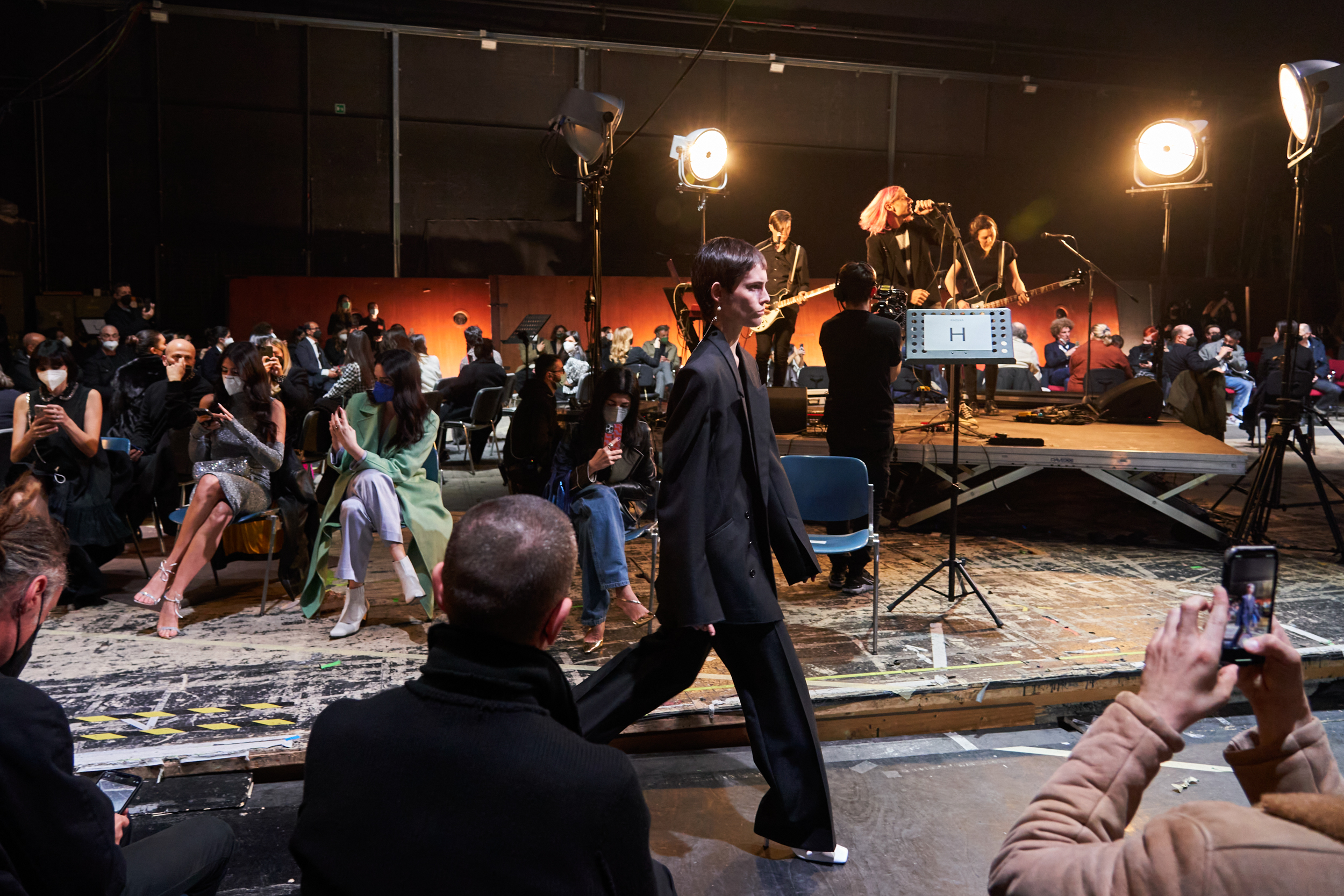 Capasa Milano Fall 2022 Fashion Show Atmosphere Fashion Show