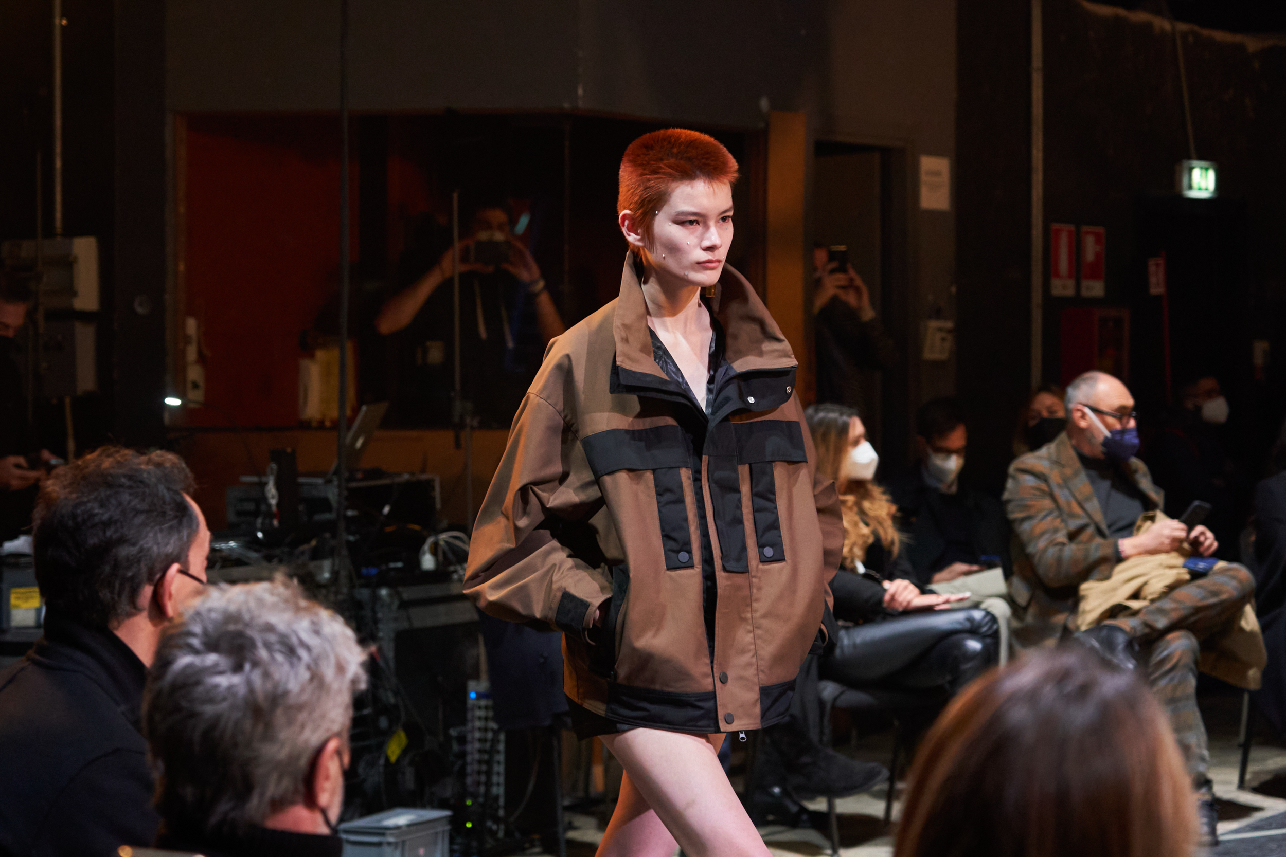 Capasa Milano Fall 2022 Fashion Show Atmosphere Fashion Show