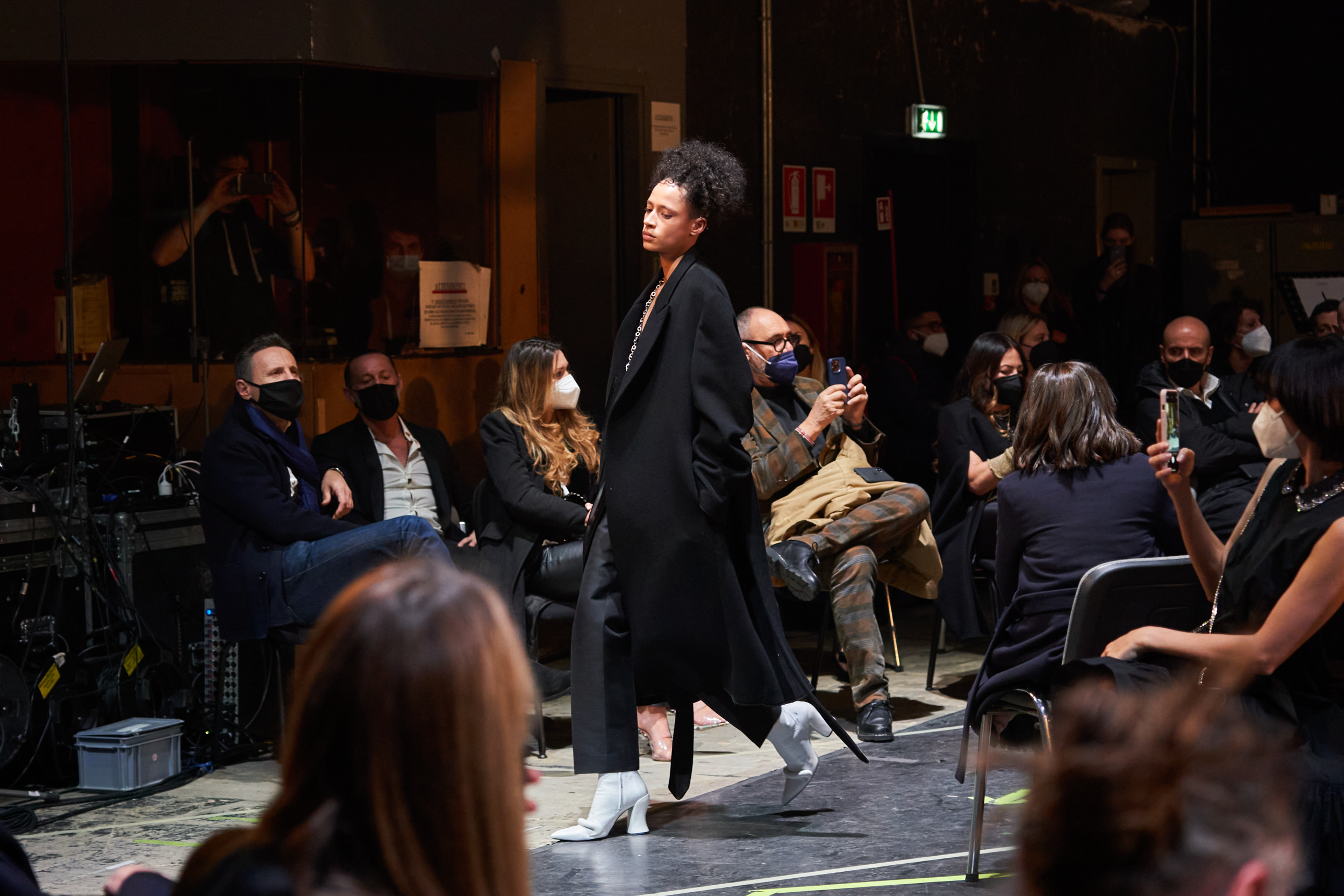 Capasa Milano Fall 2022 Fashion Show Atmosphere Fashion Show