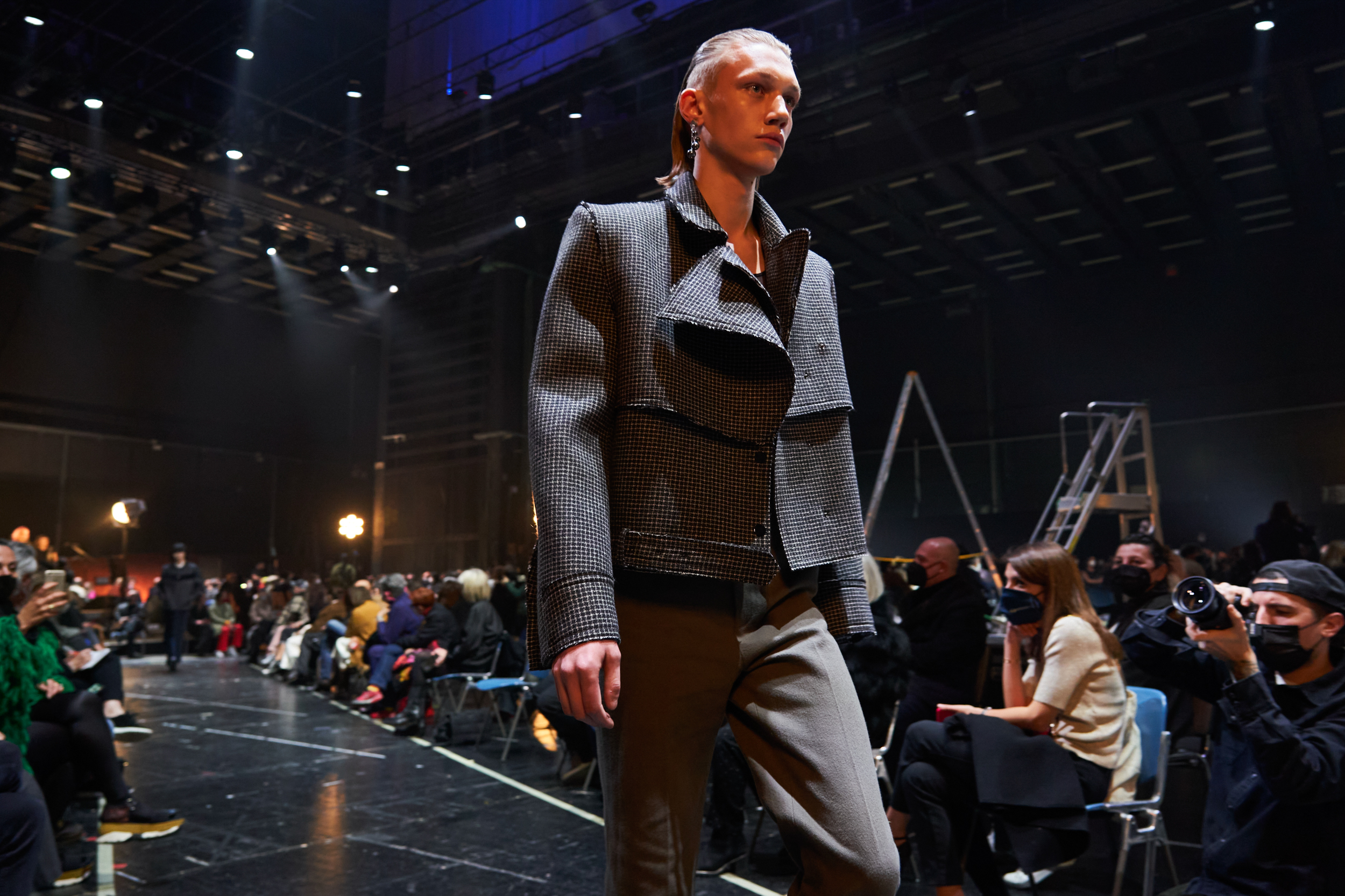 Capasa Milano Fall 2022 Fashion Show Atmosphere Fashion Show