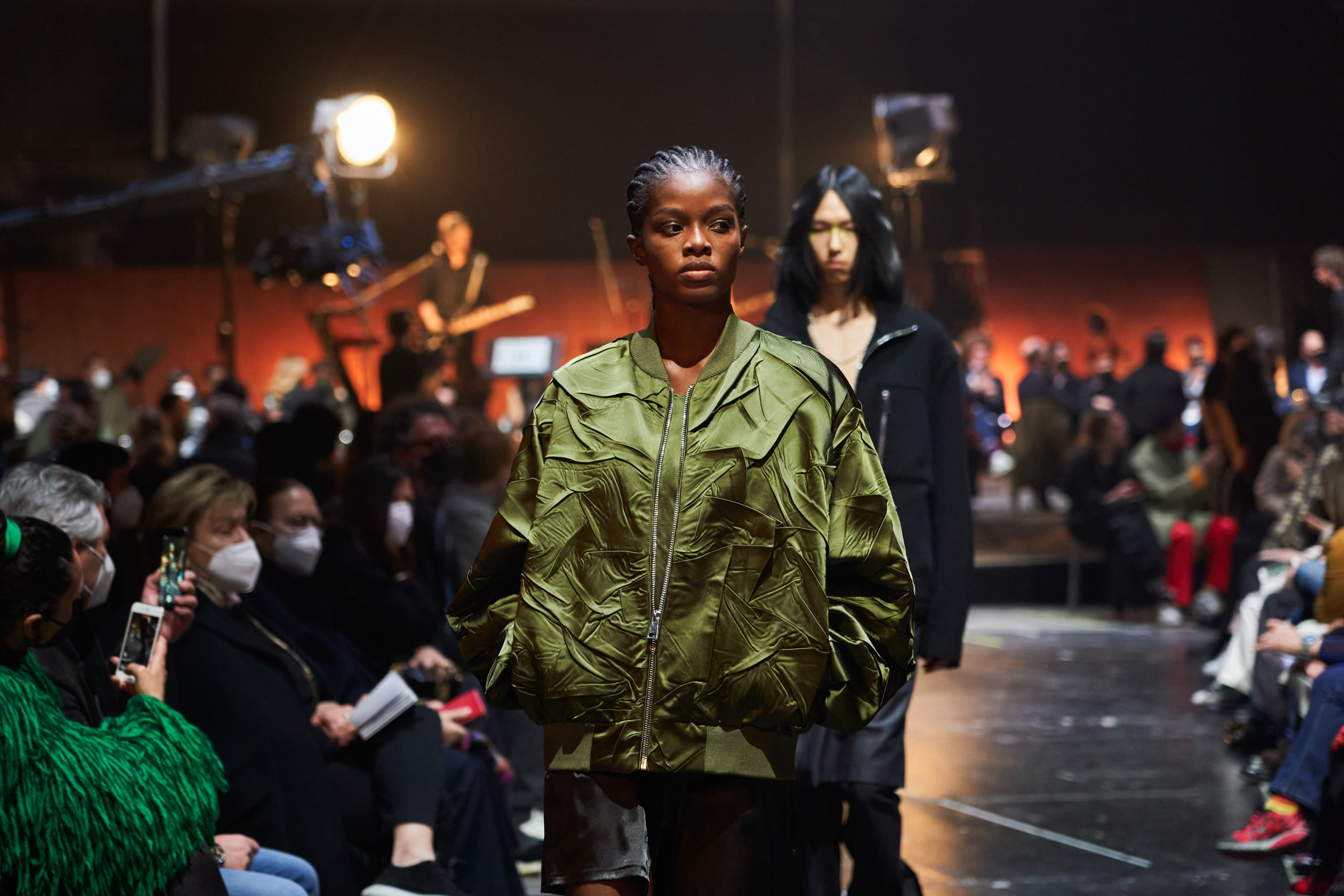 Capasa Milano Fall 2022 Fashion Show Atmosphere Fashion Show