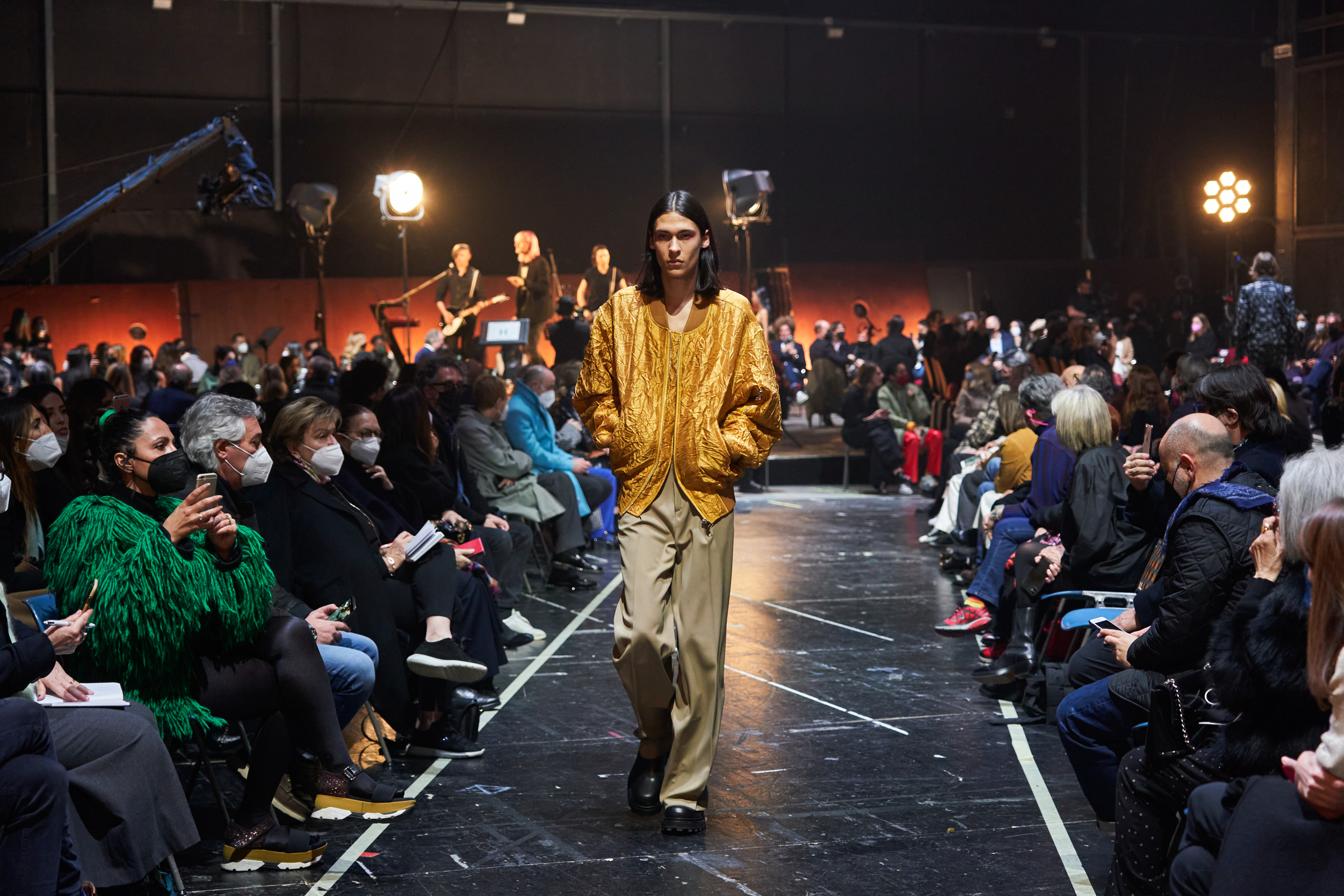 Capasa Milano Fall 2022 Fashion Show Atmosphere Fashion Show