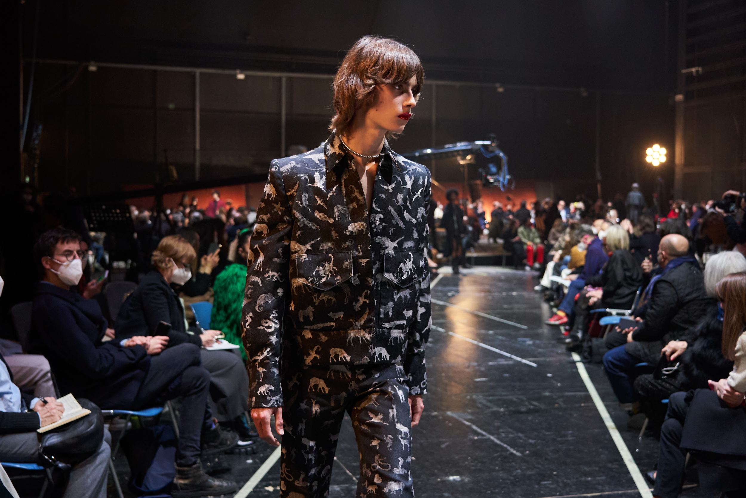 Capasa Milano Fall 2022 Fashion Show Atmosphere Fashion Show