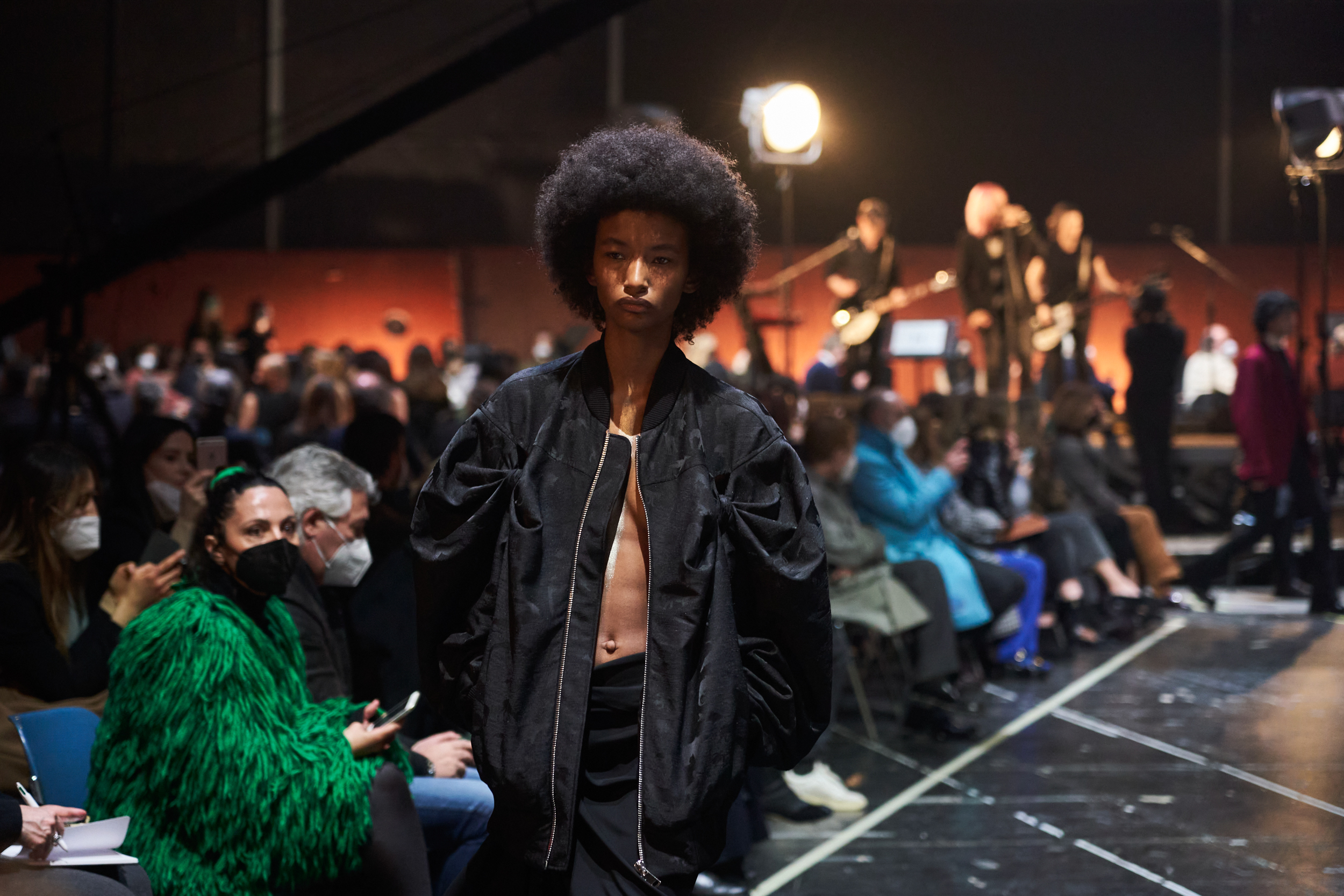 Capasa Milano Fall 2022 Fashion Show Atmosphere Fashion Show