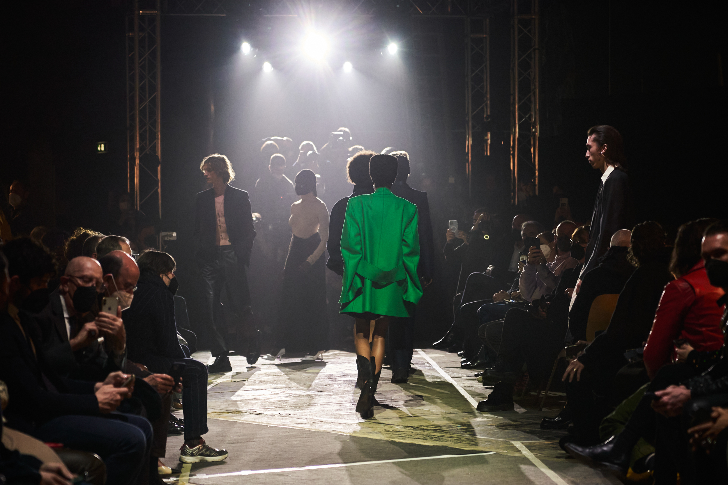 Capasa Milano Fall 2022 Fashion Show Atmosphere Fashion Show