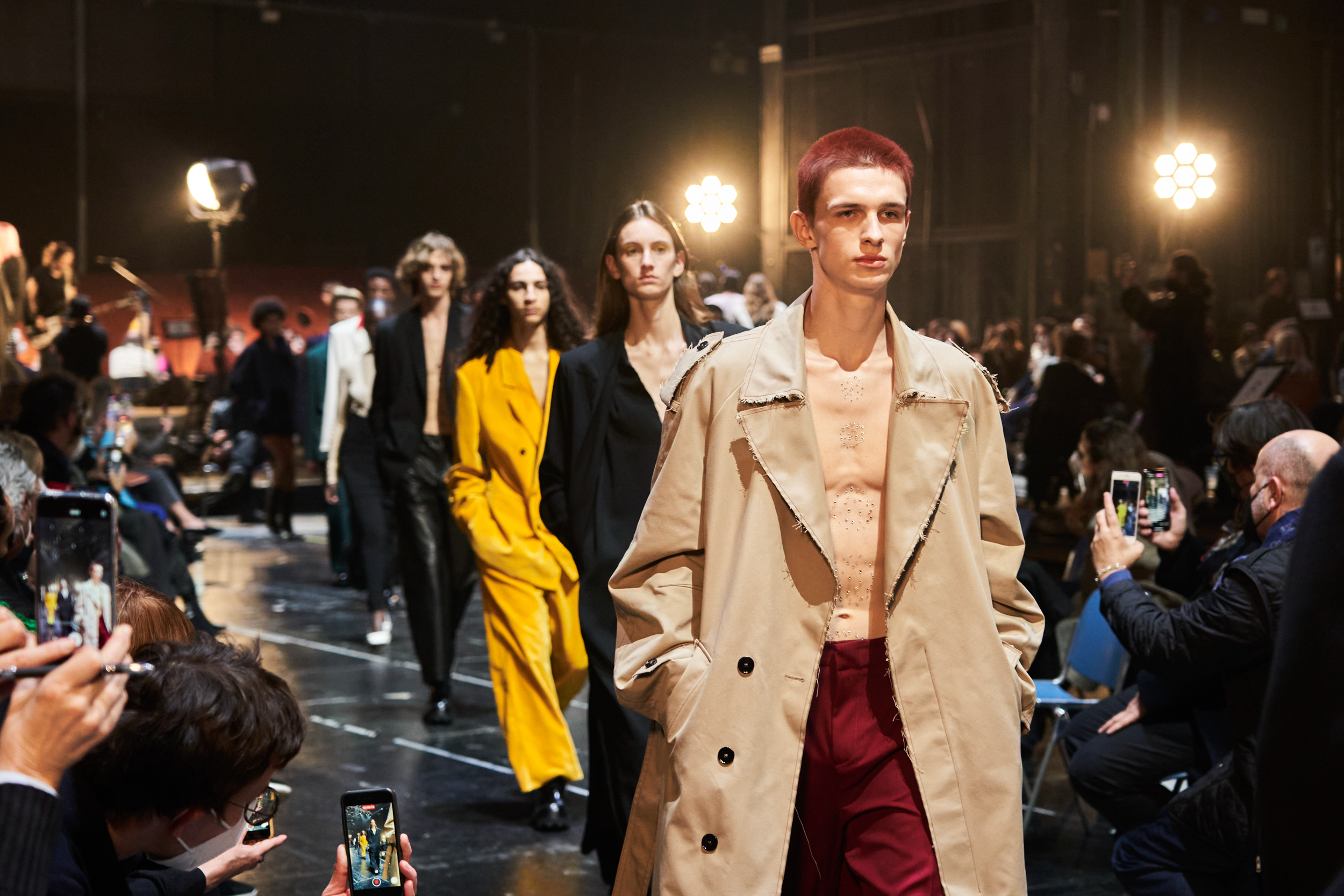 Capasa Milano Fall 2022 Fashion Show Atmosphere Fashion Show