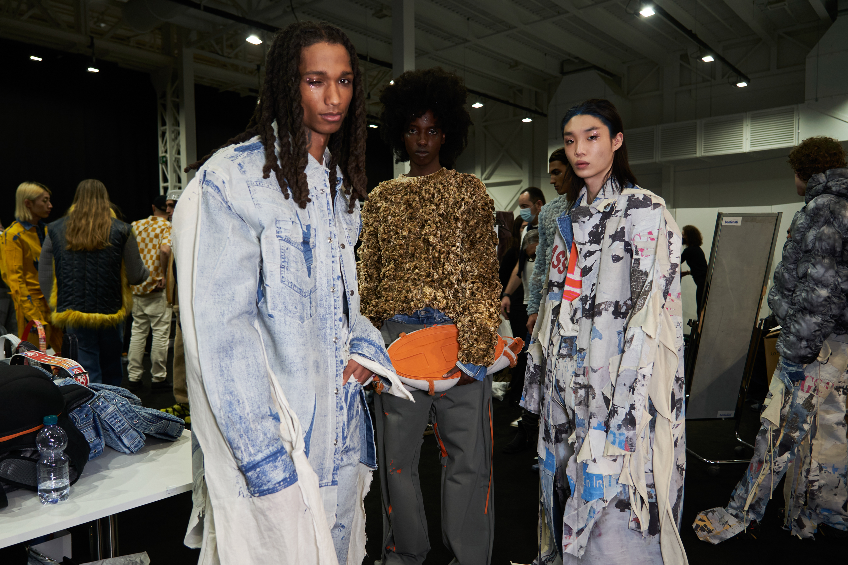 Diesel Fall 2022 Fashion Show Backstage Fashion Show