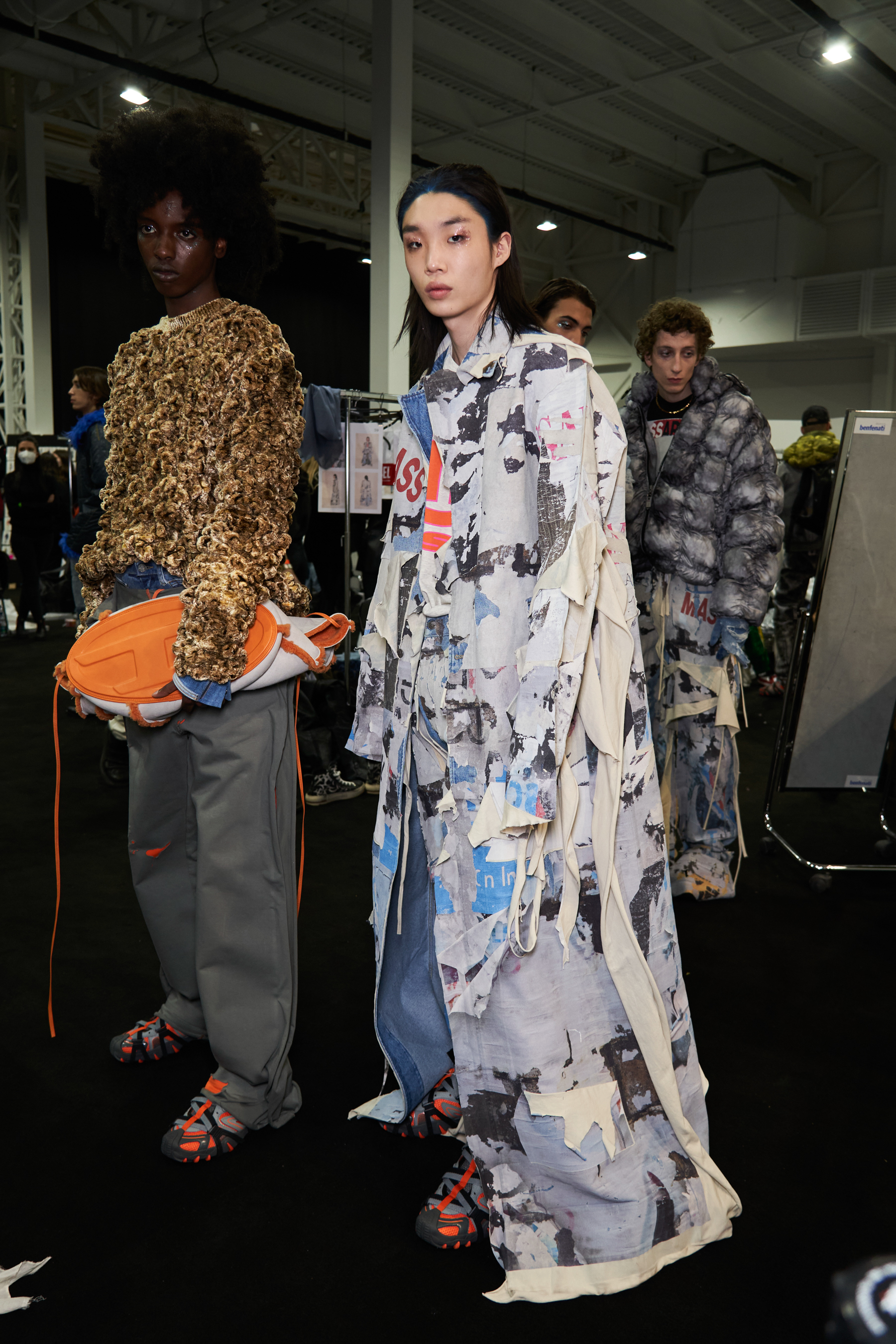 Diesel Fall 2022 Fashion Show Backstage Fashion Show