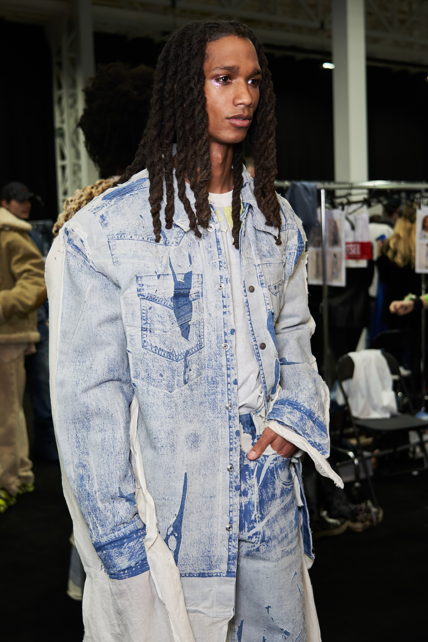 Diesel Fall 2022 Fashion Show Backstage Fashion Show