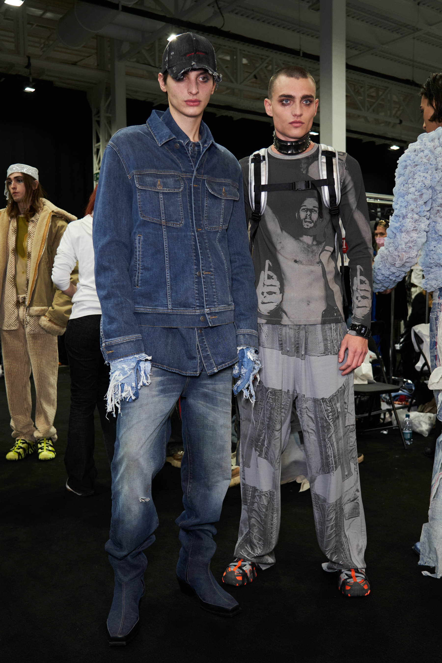 Diesel Fall 2022 Fashion Show Backstage Fashion Show