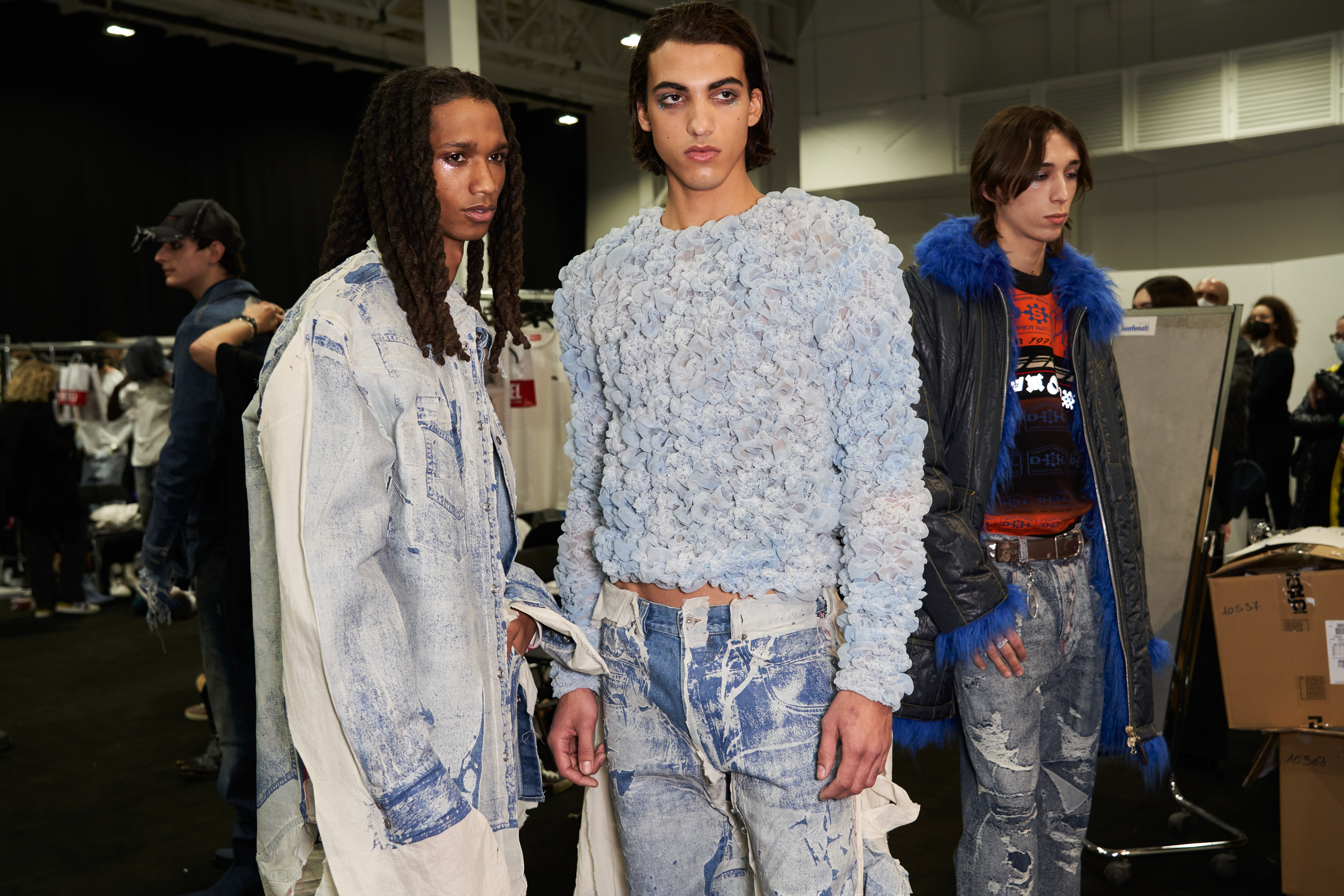 Diesel Fall 2022 Fashion Show Backstage Fashion Show