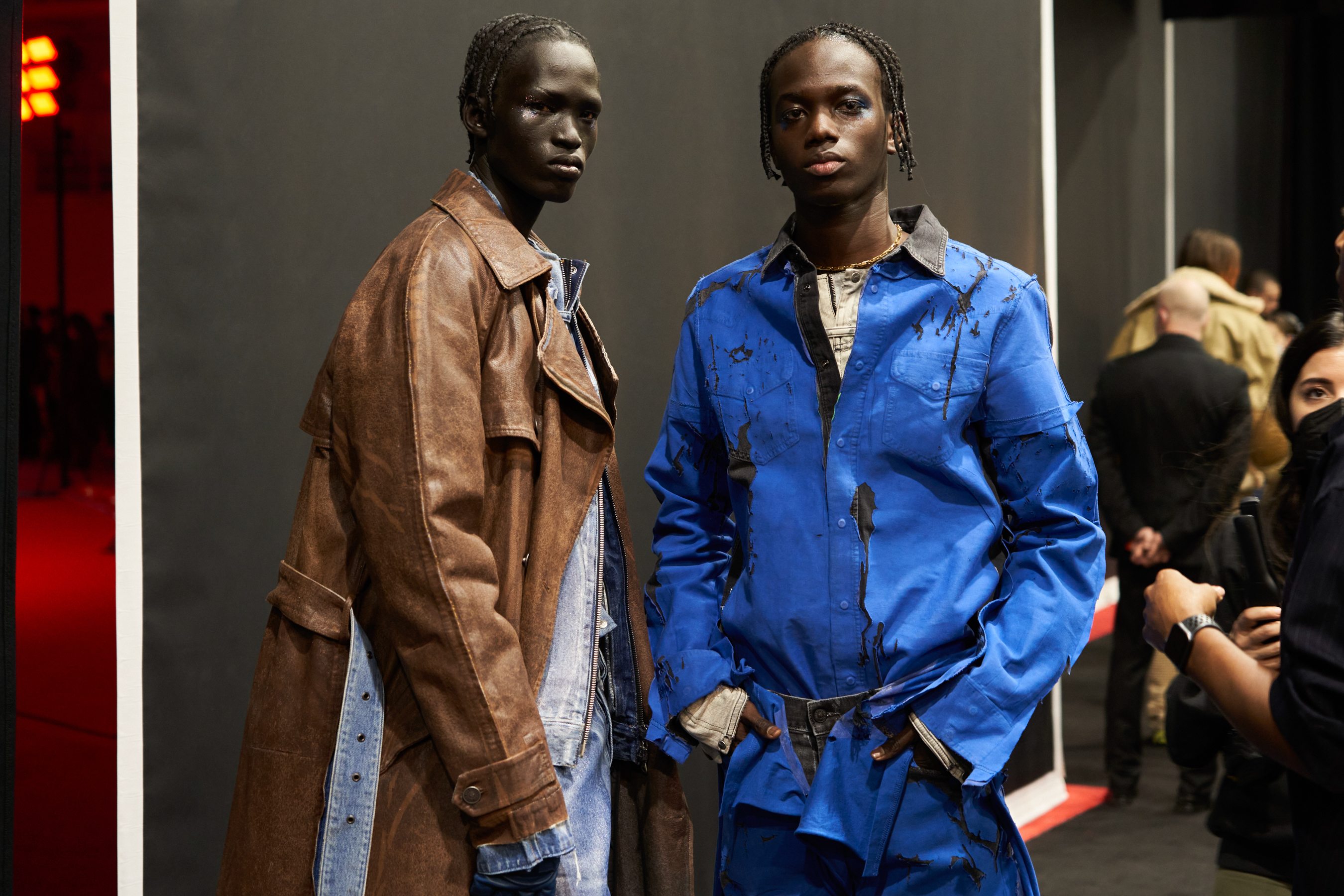 Diesel Fall 2022 Fashion Show Backstage Fashion Show