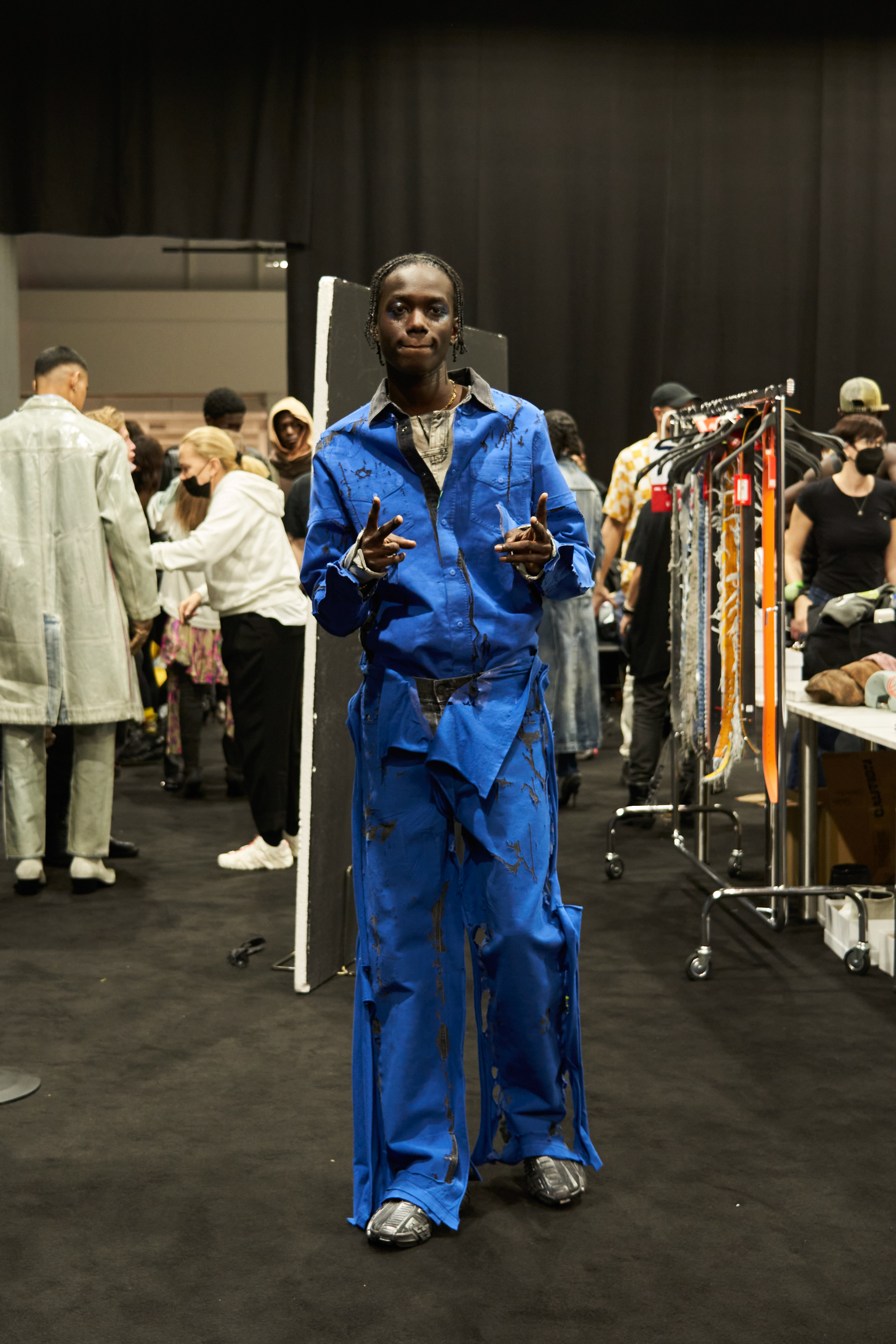 Diesel Fall 2022 Fashion Show Backstage Fashion Show