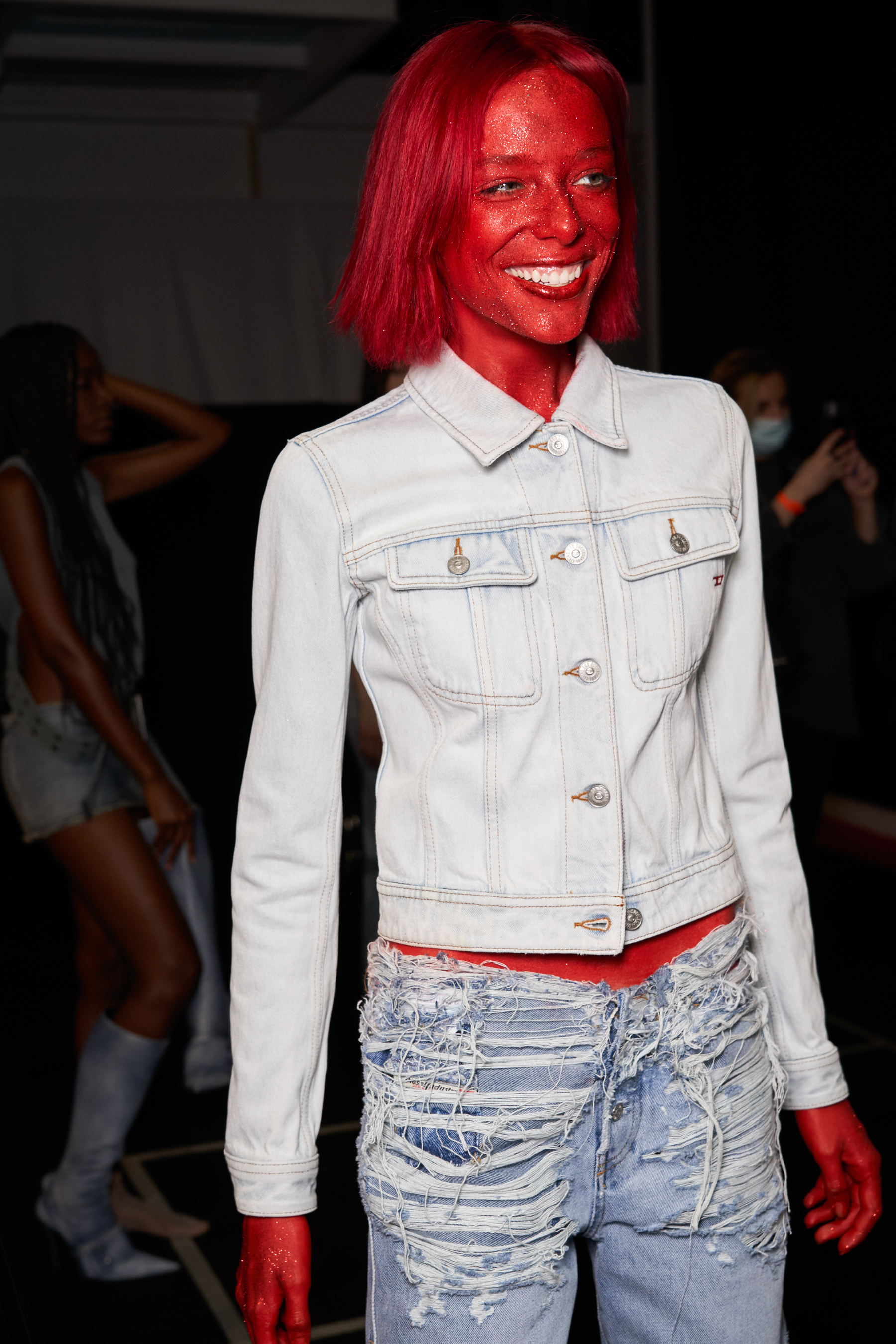 Diesel Fall 2022 Fashion Show Backstage Fashion Show