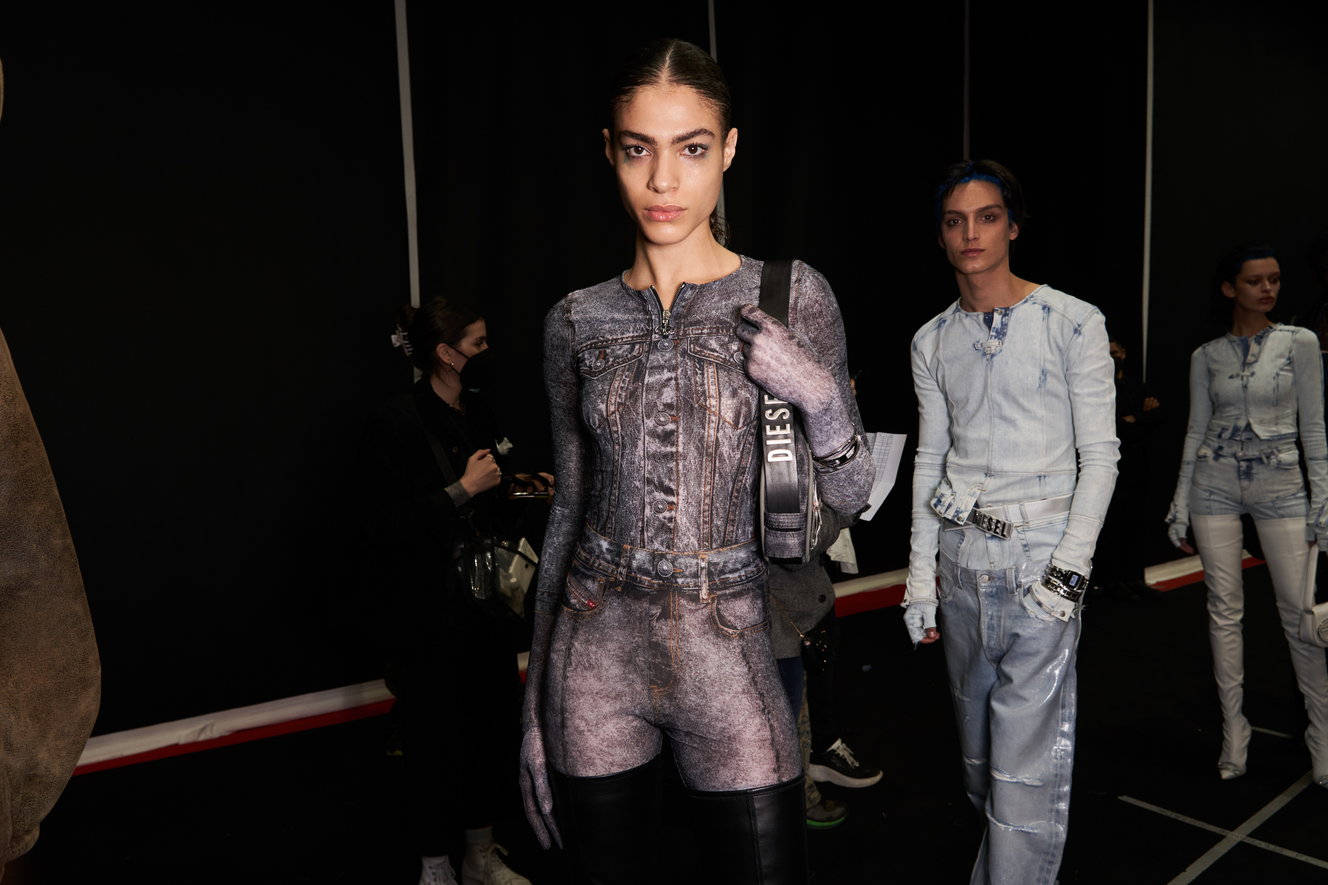 Diesel Fall 2022 Fashion Show Backstage Fashion Show