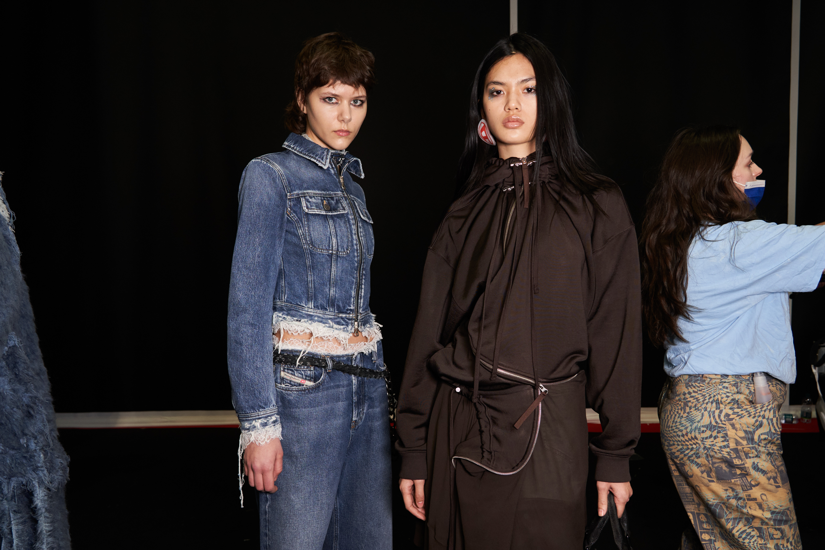 Diesel Fall 2022 Fashion Show Backstage Fashion Show