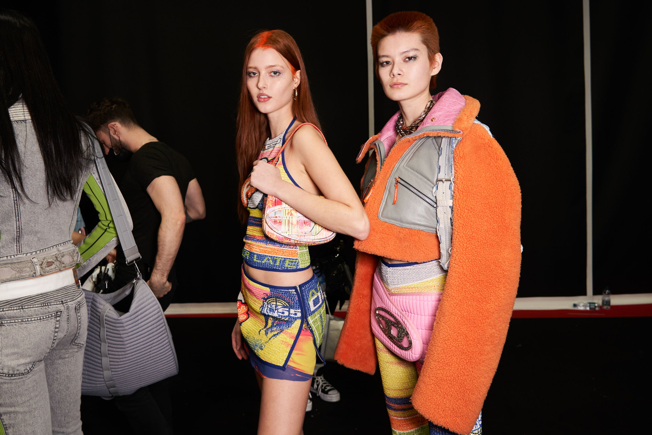 Diesel Fall 2022 Fashion Show Backstage Fashion Show