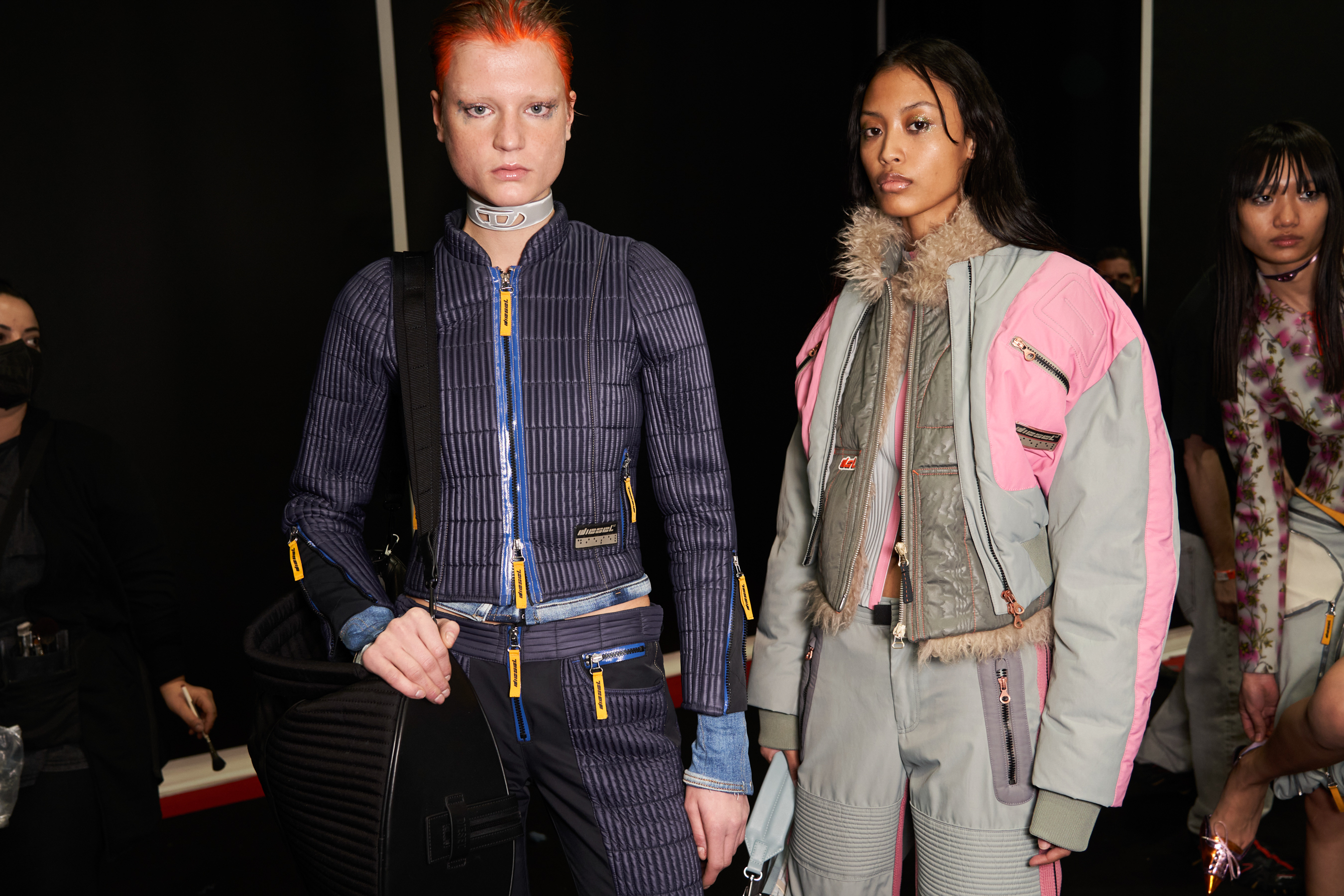 Diesel Fall 2022 Fashion Show Backstage Fashion Show