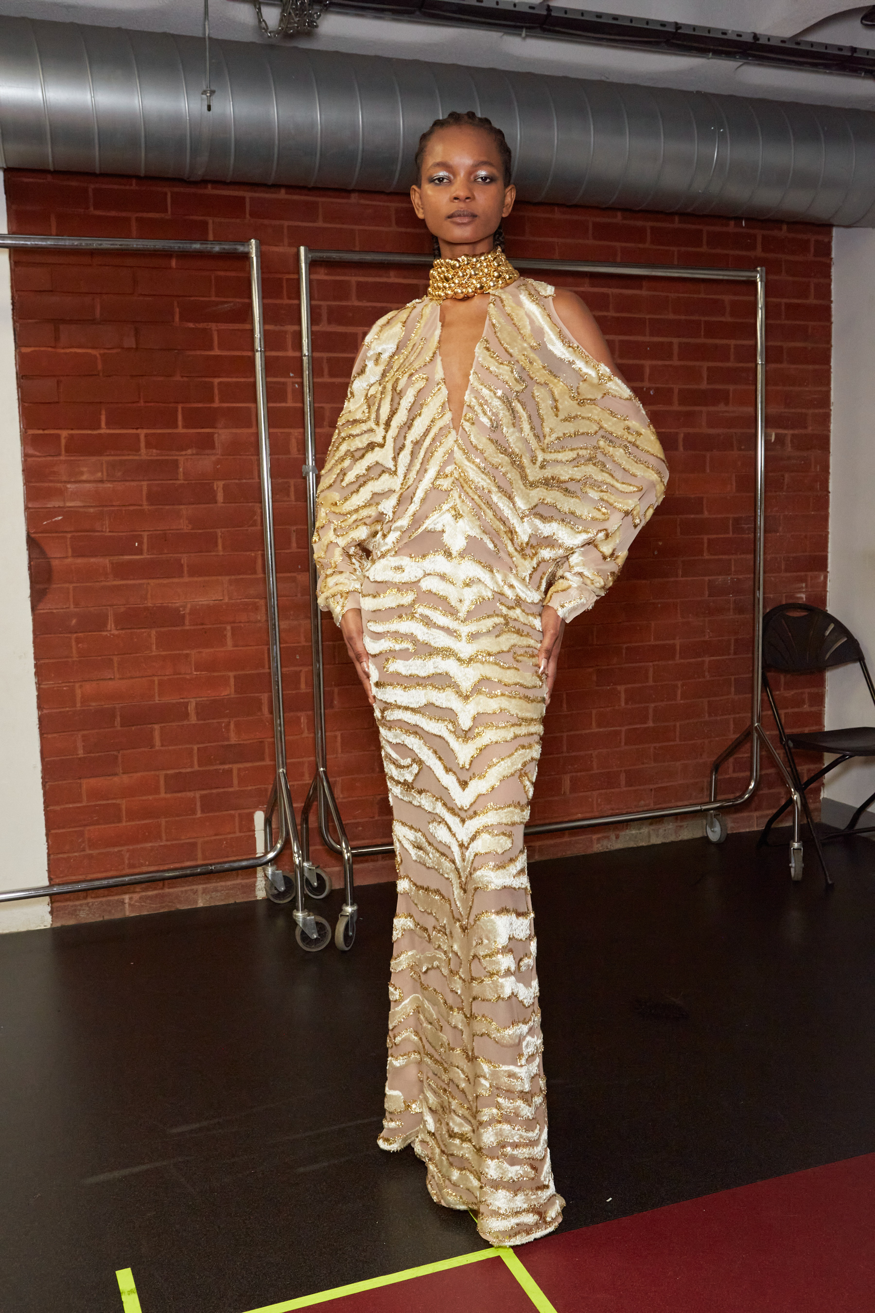 Halpern Fall 2022 Fashion Show Backstage Fashion Show