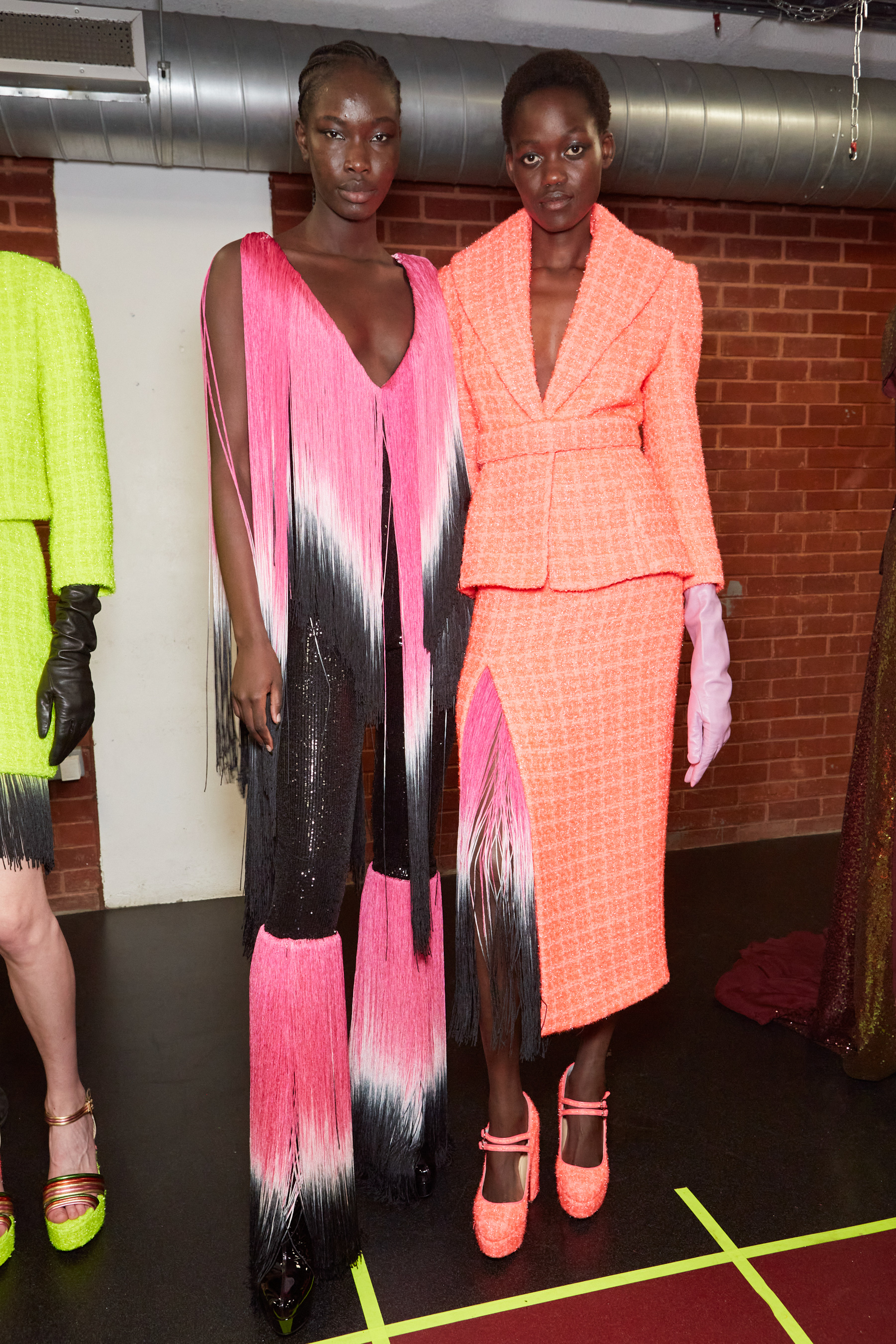 Halpern Fall 2022 Fashion Show Backstage Fashion Show