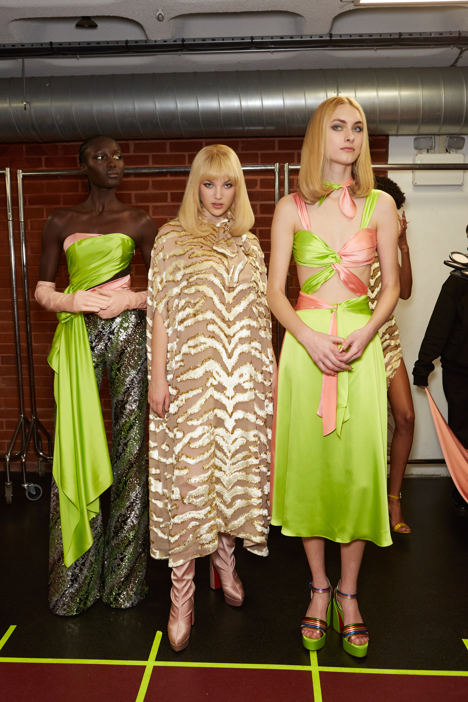 Halpern Fall 2022 Fashion Show Backstage Fashion Show