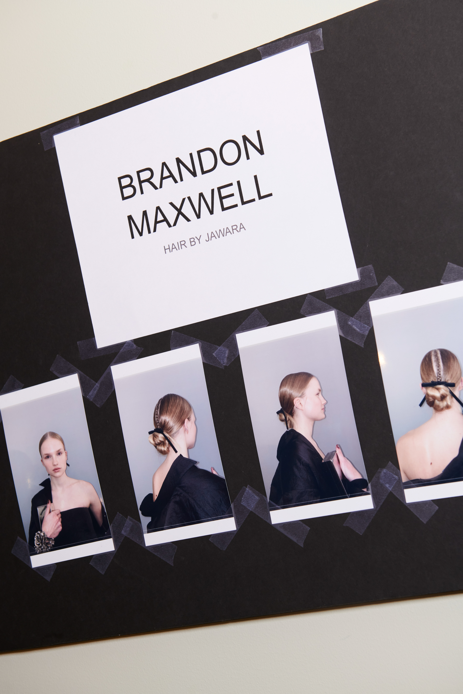 Brandon Maxwell Fall 2022 Fashion Show Backstage Fashion Show