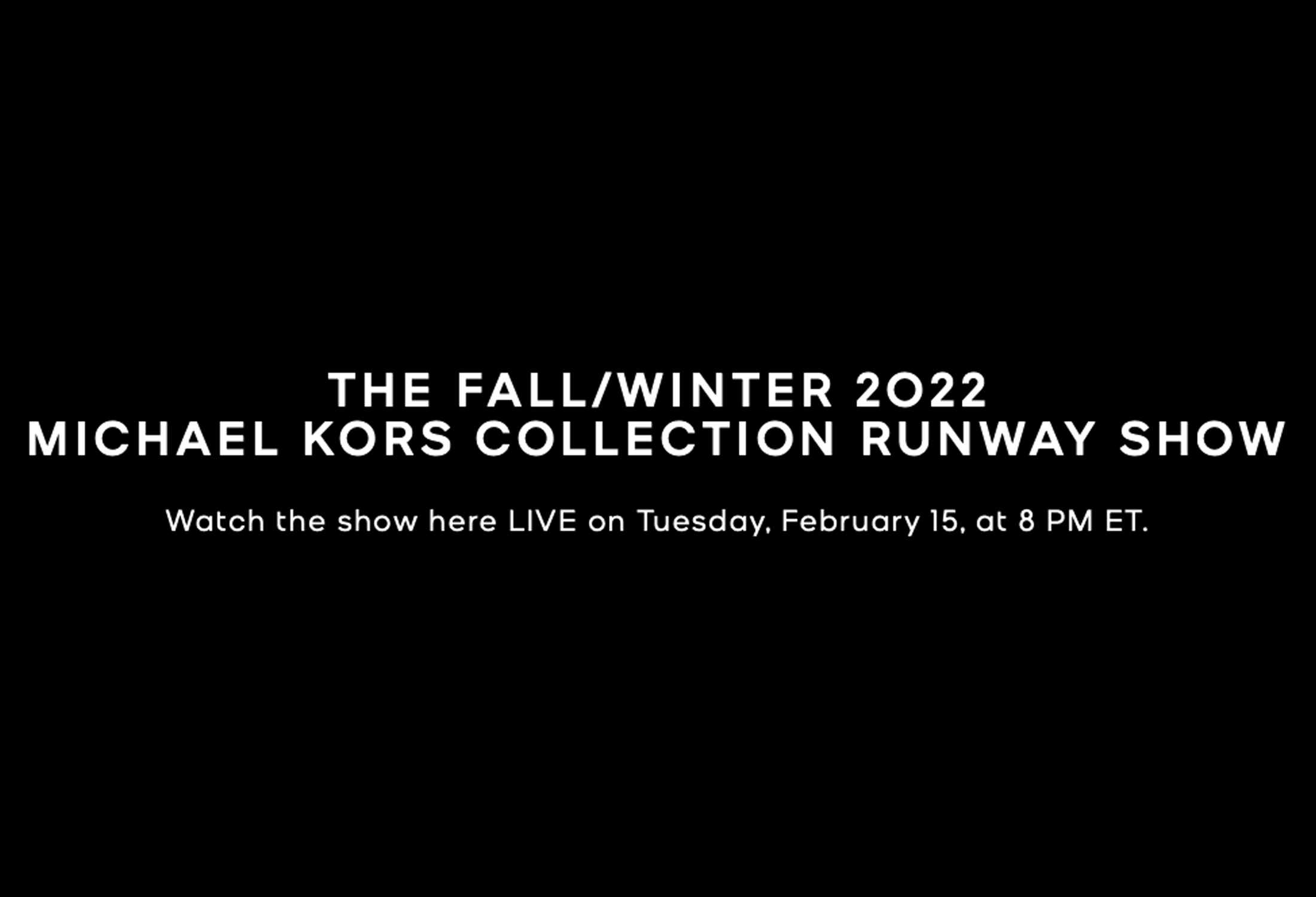 Fashion Designer Michael Kors Is Set To Host A Show In Dubai This Upcoming  December