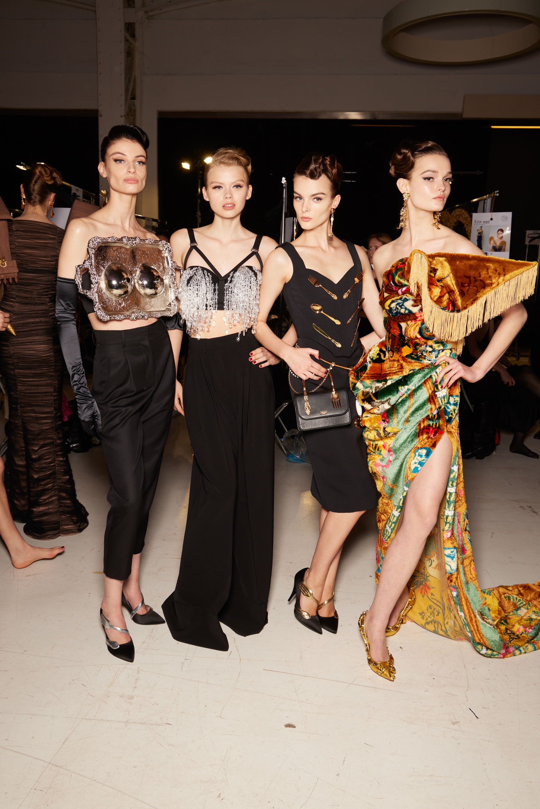 Moschino Fall 2022 Fashion Show Backstage Fashion Show
