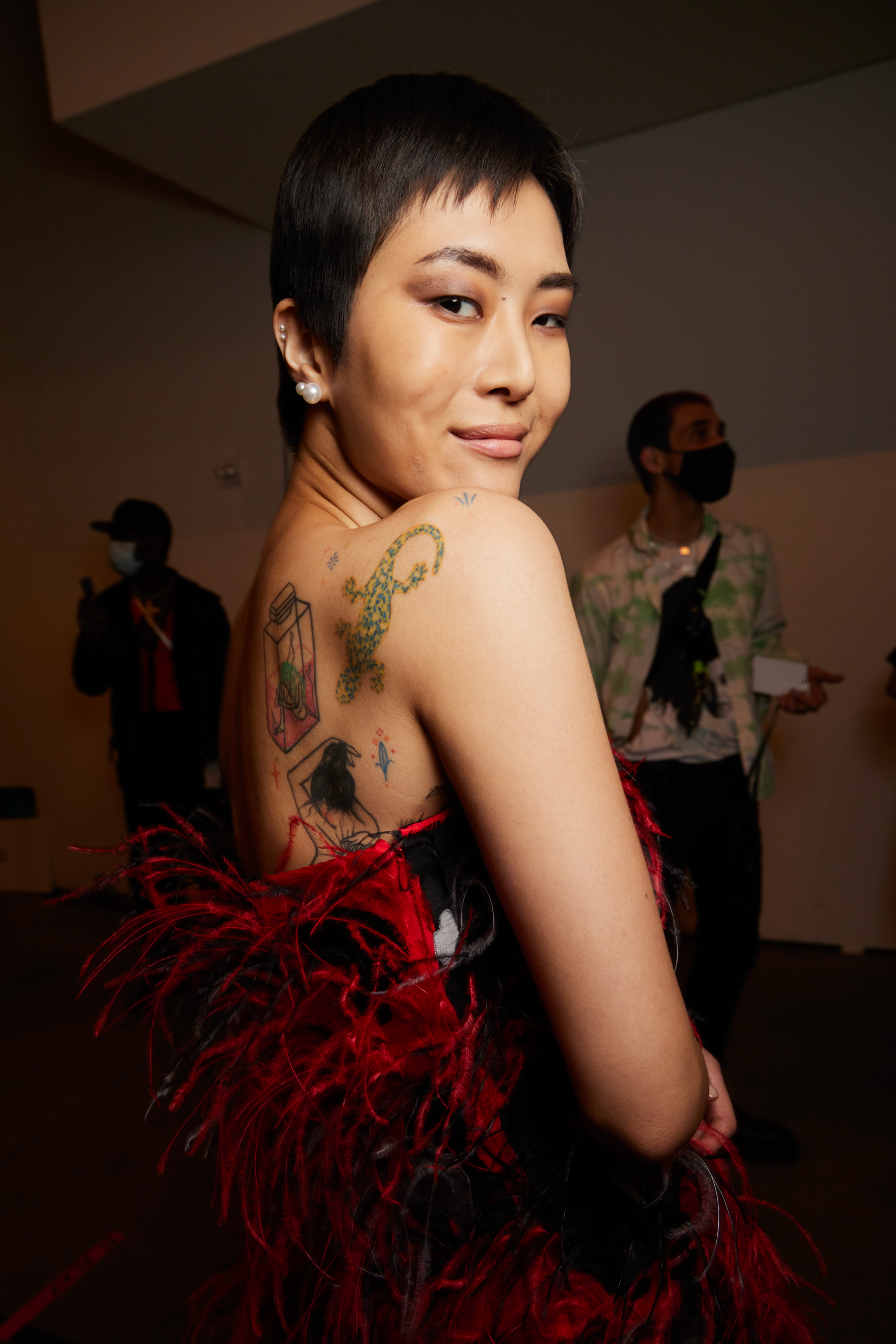 Prabal Gurung Fall 2022 Fashion Show Backstage Fashion Show