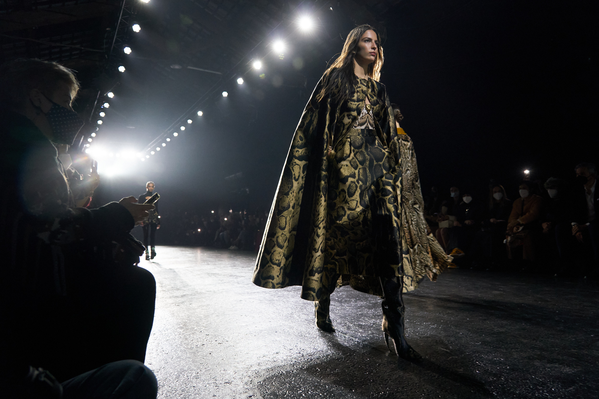 Roberto Cavalli Fall 2022 Fashion Show Atmosphere Fashion Show