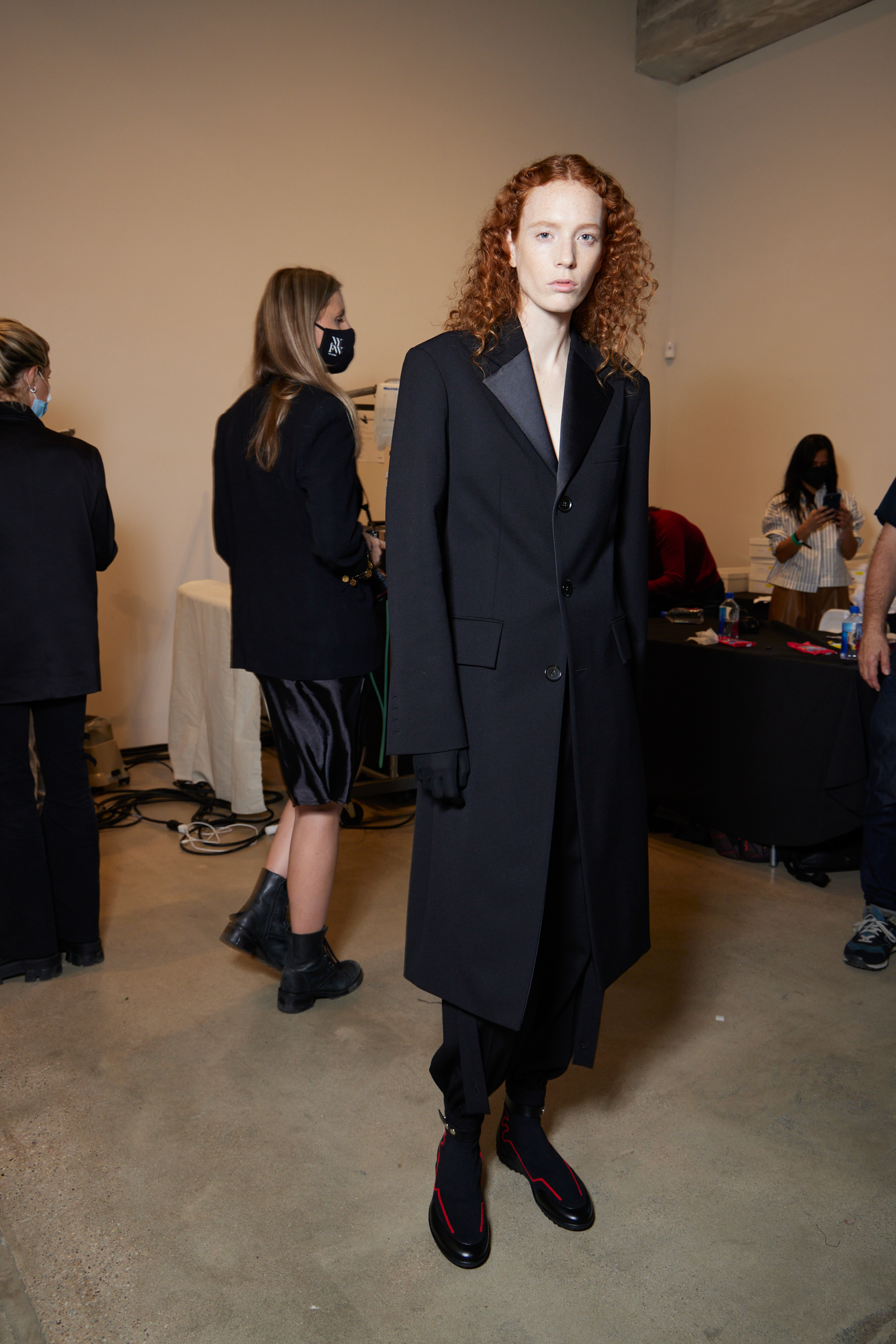 Proenza Schouler Fall 2022 Fashion Show Backstage Fashion Show