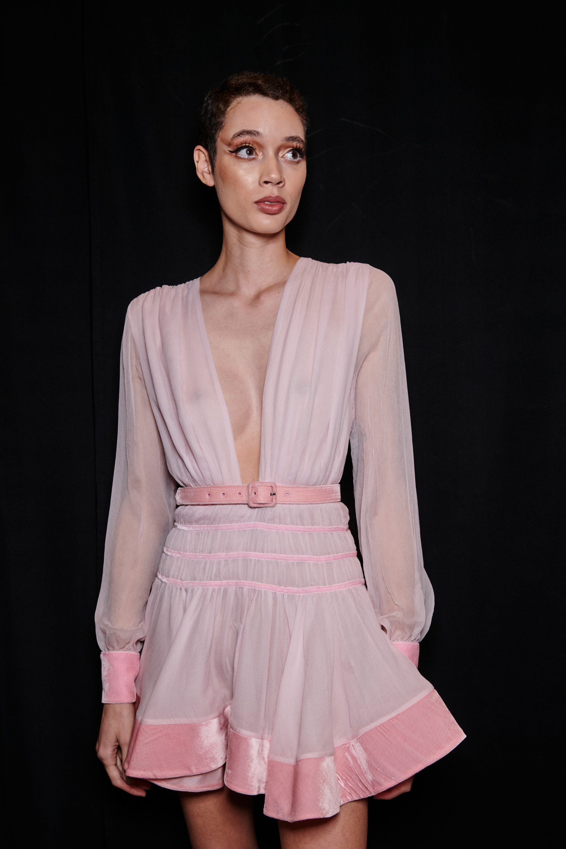 Sergio Hudson Fall 2022 Fashion Show Backstage Fashion Show